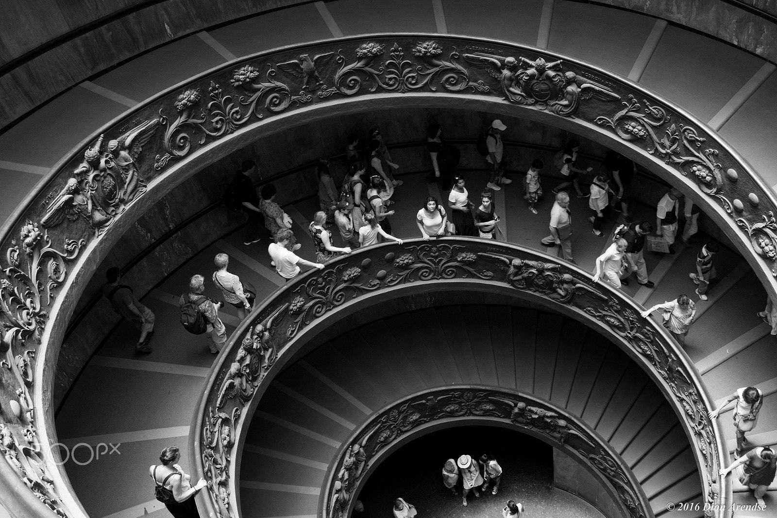 Canon EF-S 24mm F2.8 STM sample photo. Vatican staircase photography