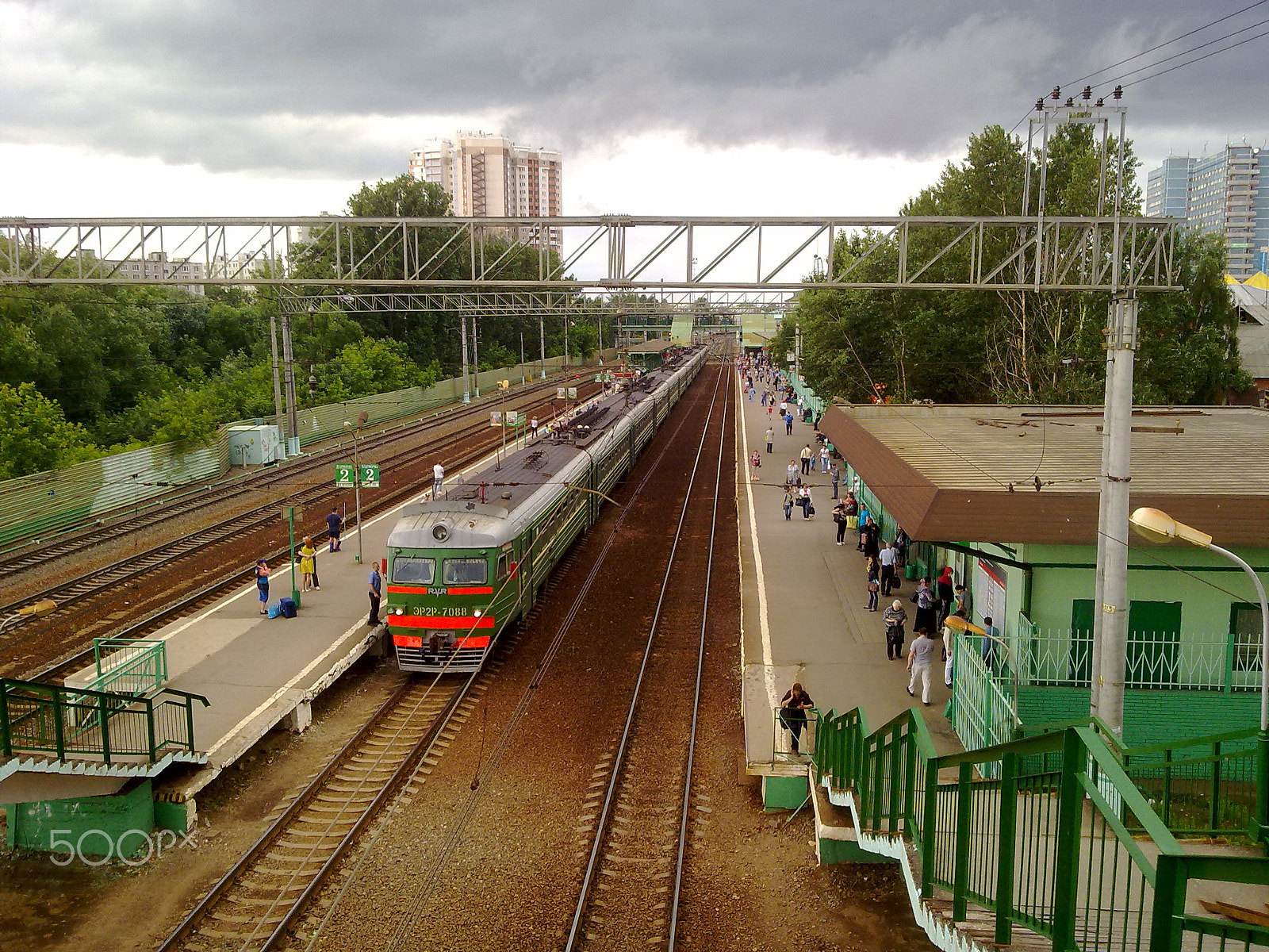 Nokia X6-00 sample photo. Train photography