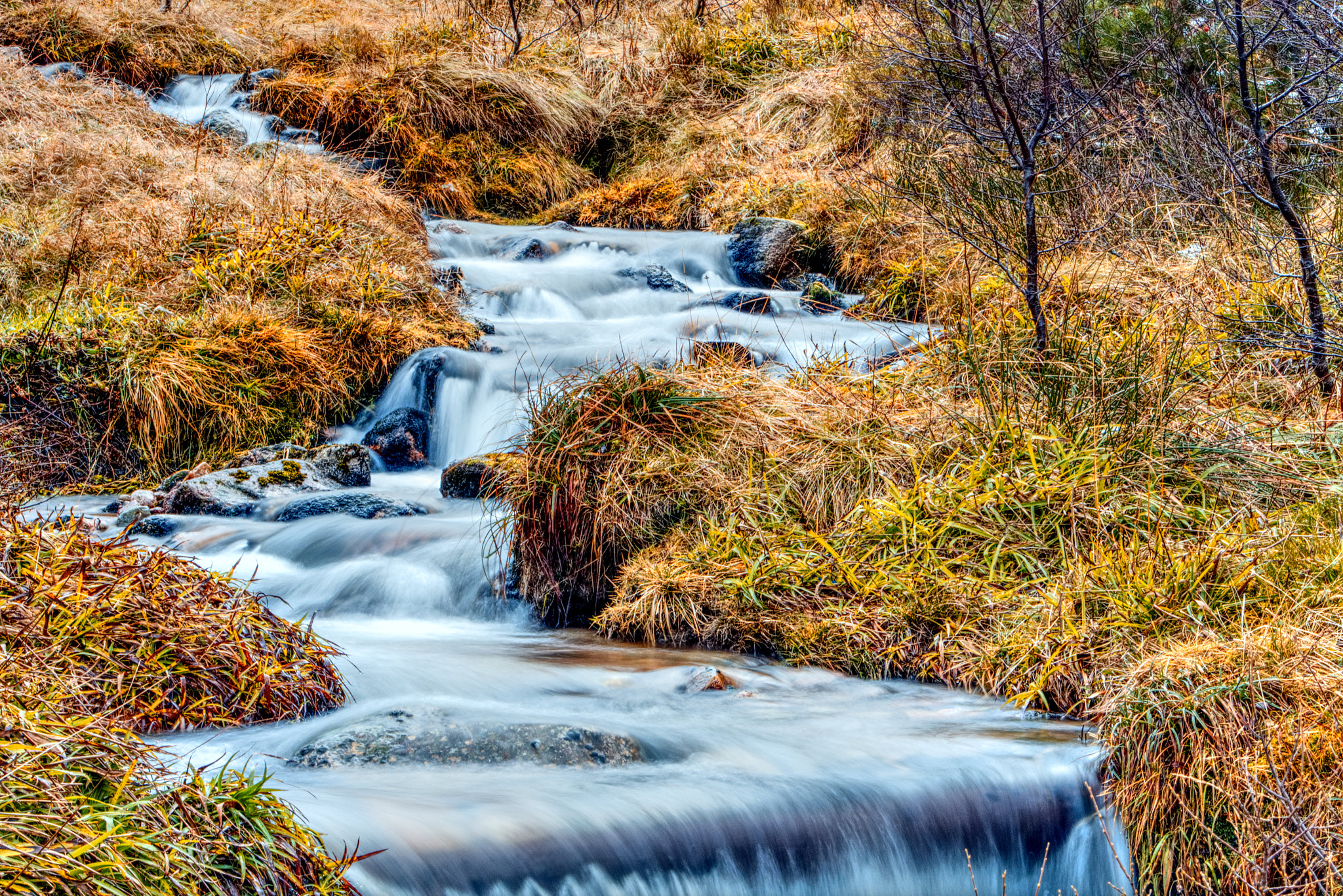 Canon EOS 100D (EOS Rebel SL1 / EOS Kiss X7) + EF75-300mm f/4-5.6 sample photo. Cairngorm flowing photography