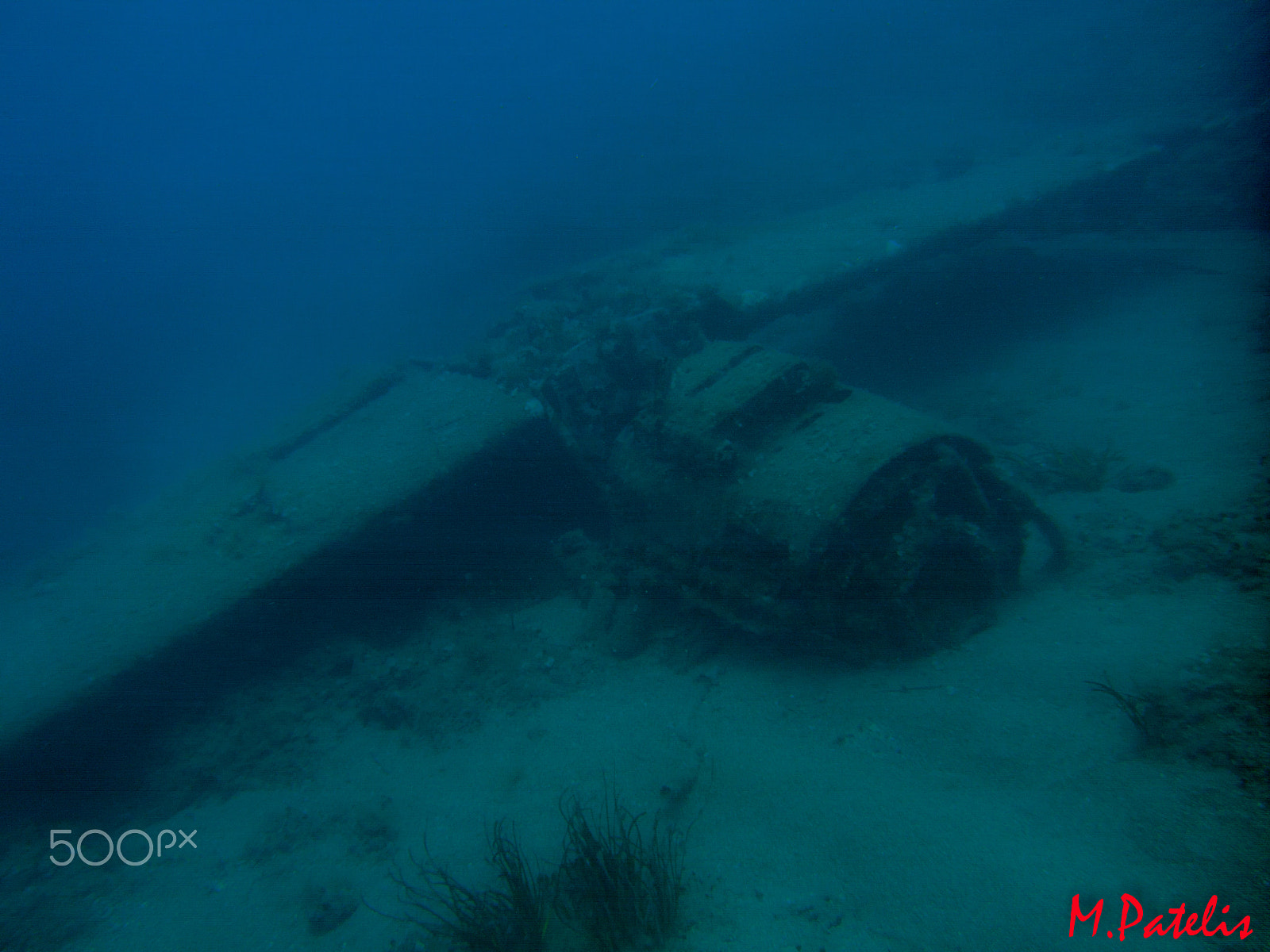 Olympus SP560UZ sample photo. Messerschmitt wreck photography