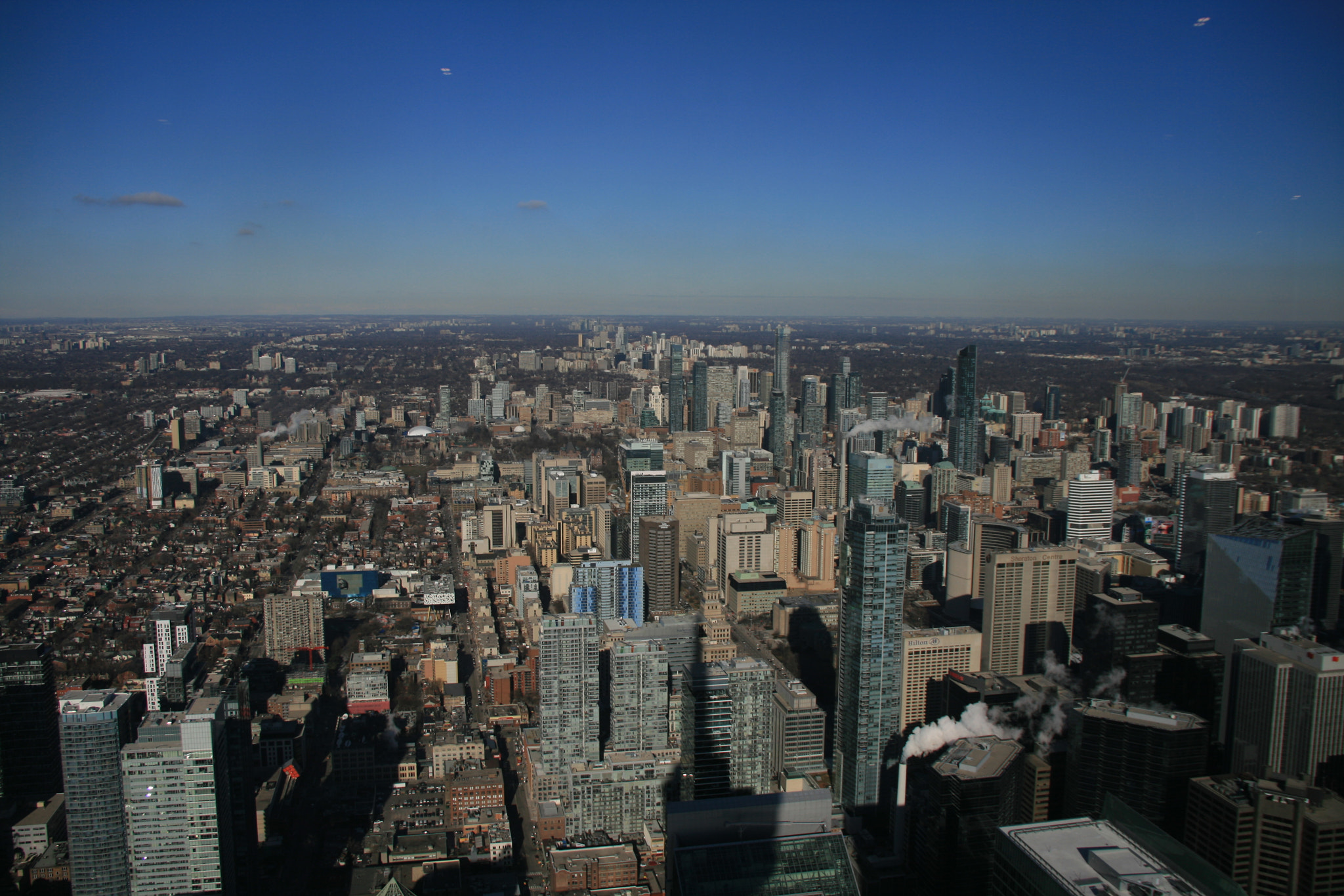 Sigma 18-125mm F3.8-5.6 DC OS HSM sample photo. Cn tower view photography