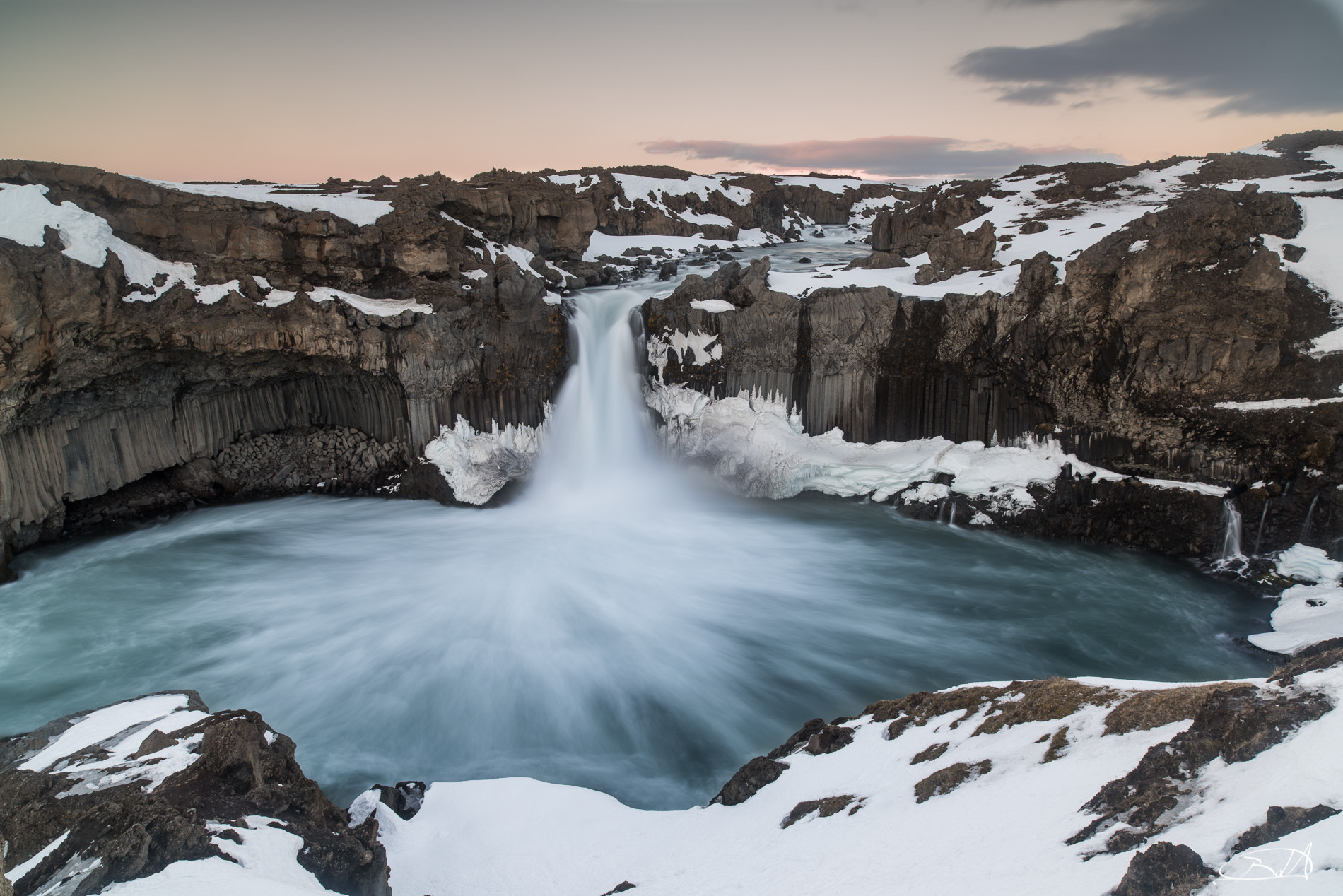 Nikon D810 sample photo. The waterfall photography