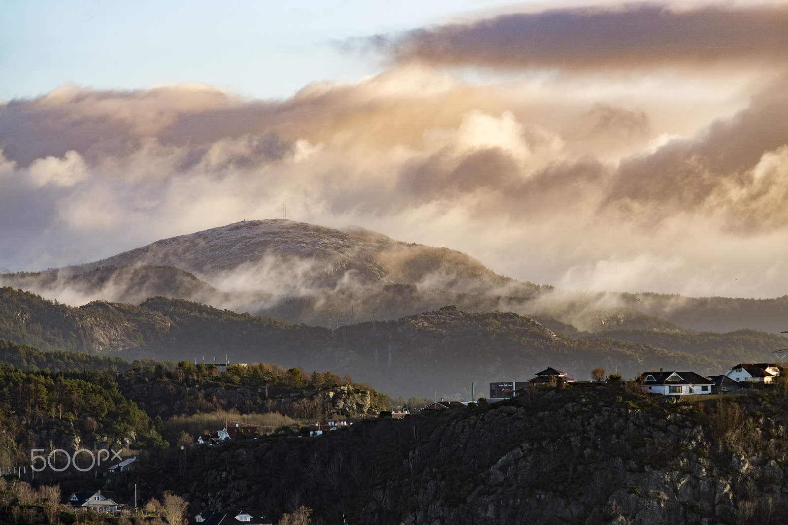 Sony DT 18-200mm F3.5-6.3 sample photo. Norway with little bit of color photography