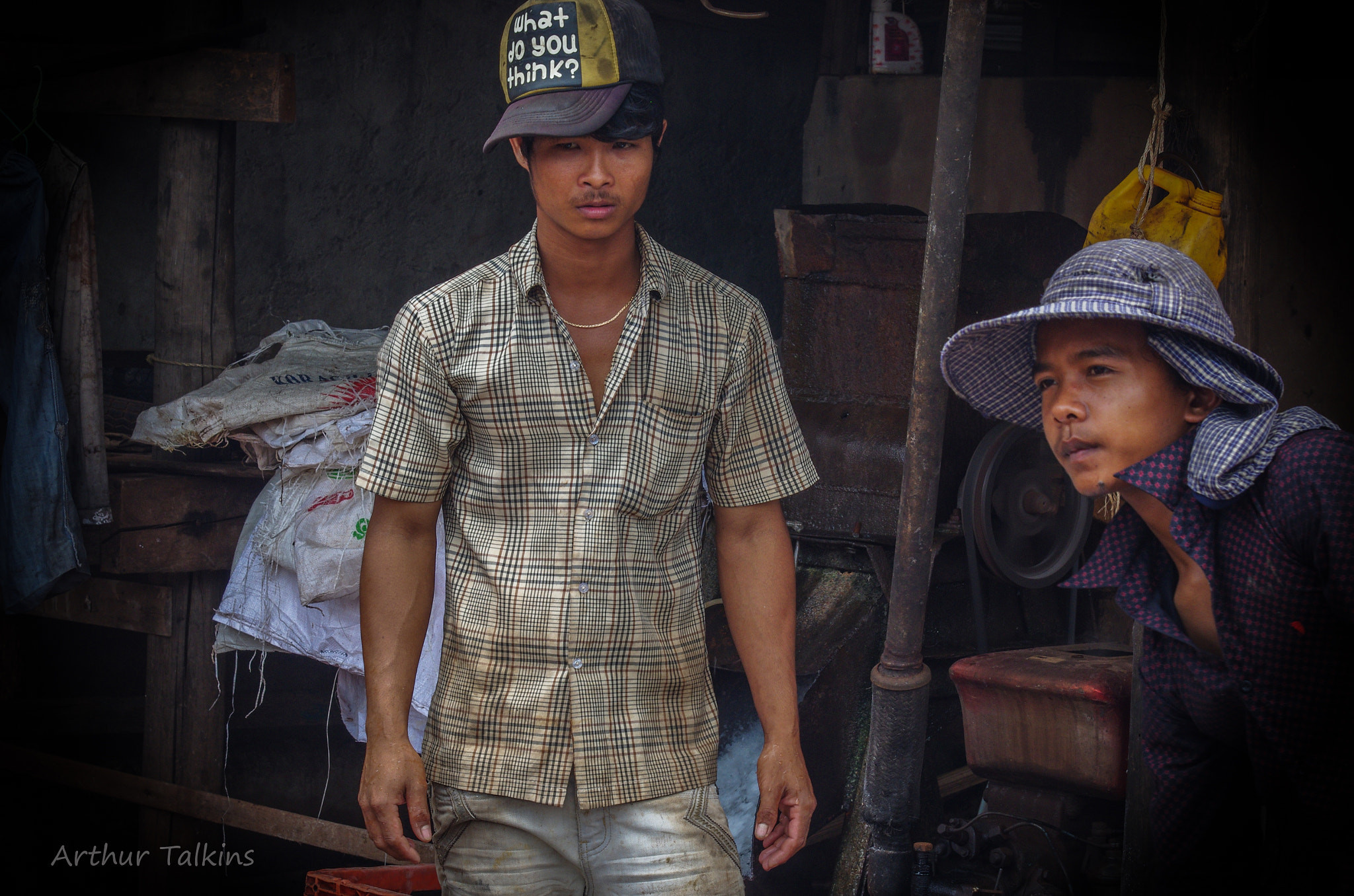 Sigma 70-200mm F2.8 EX DG Macro HSM II sample photo. Cambodia: the fishing village factory.... photography