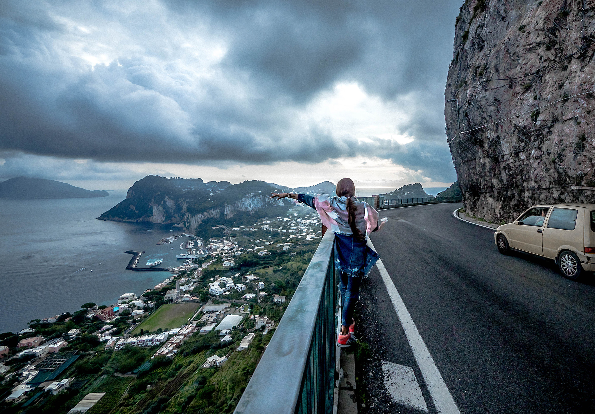 Panasonic Lumix G Vario 7-14mm F4 ASPH sample photo. Capri marina photography
