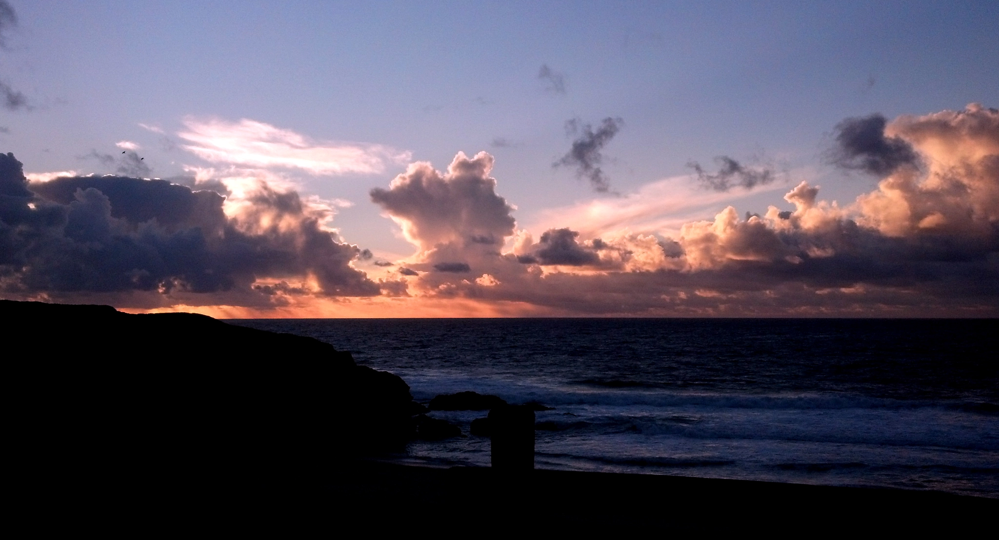 Motorola DROID RAZR sample photo. Montara sunset 003 photography