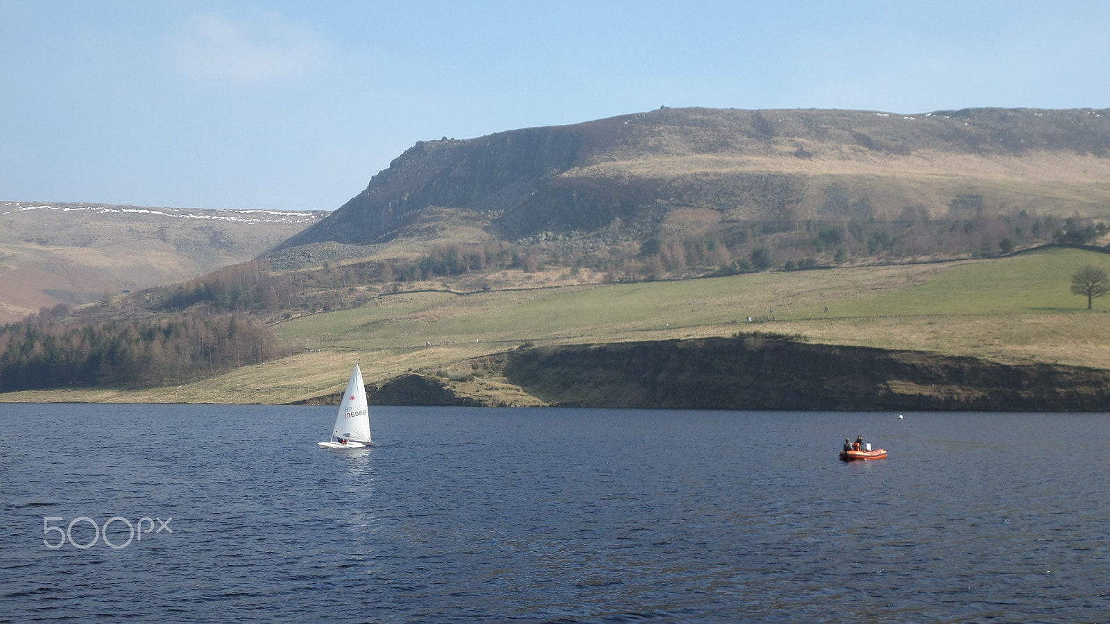 Samsung WB30F/WB31F/WB32F sample photo. Dovestone reservoir photography