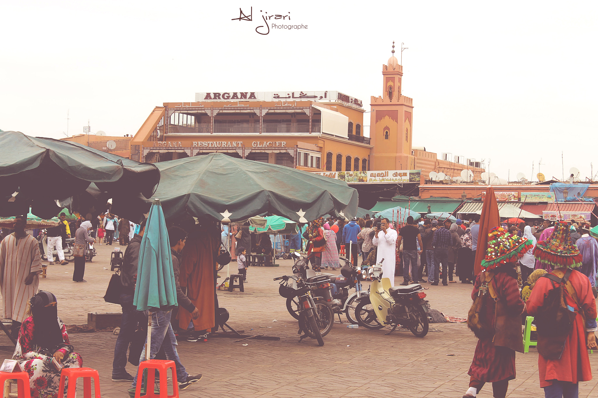 Canon EF-S 18-55mm F3.5-5.6 IS sample photo. Jamaa el-fna photography