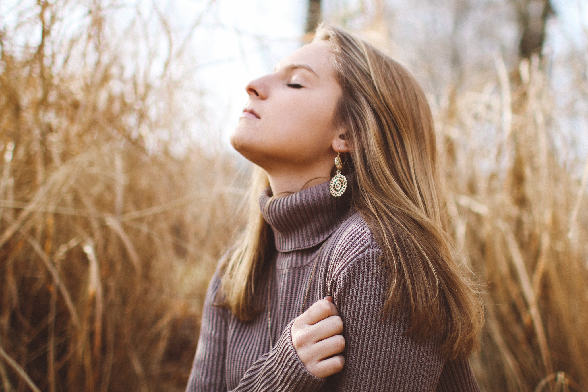 Canon EOS 80D + Canon EF 35mm F1.4L USM sample photo. Aurora in turtle neck photography