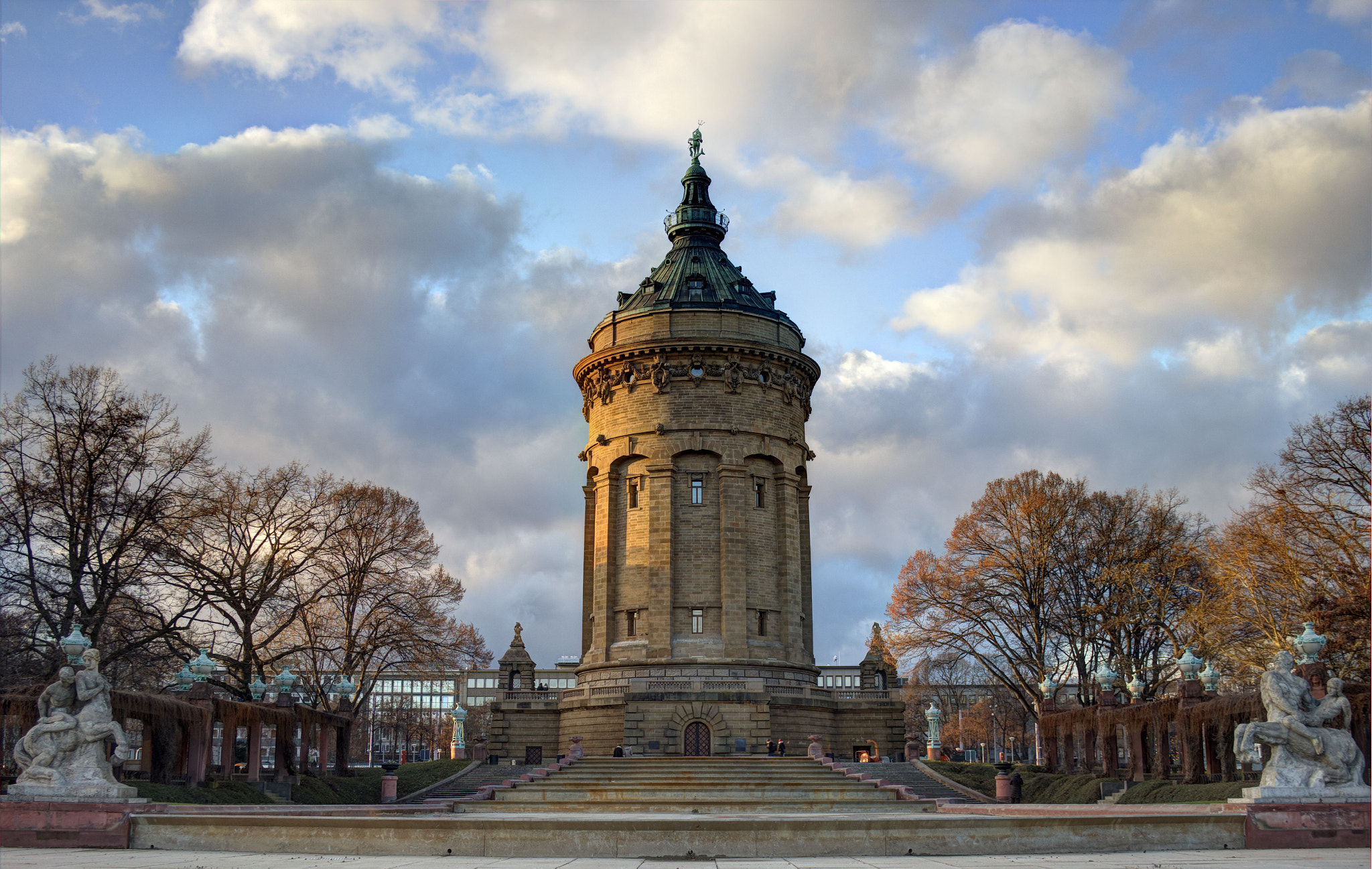Canon EF-S 18-55mm F3.5-5.6 II sample photo. Wasserturm photography