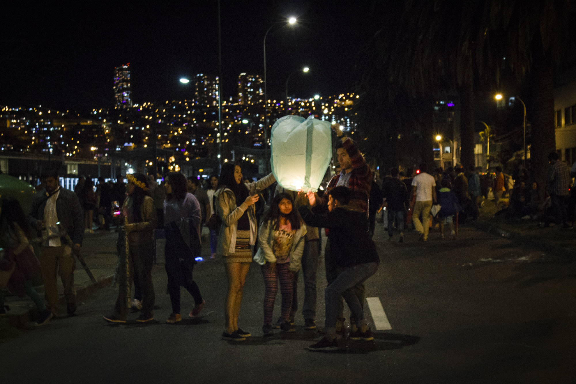 Canon EOS 600D (Rebel EOS T3i / EOS Kiss X5) sample photo. New year’s eve celebrations in valparaiso photography