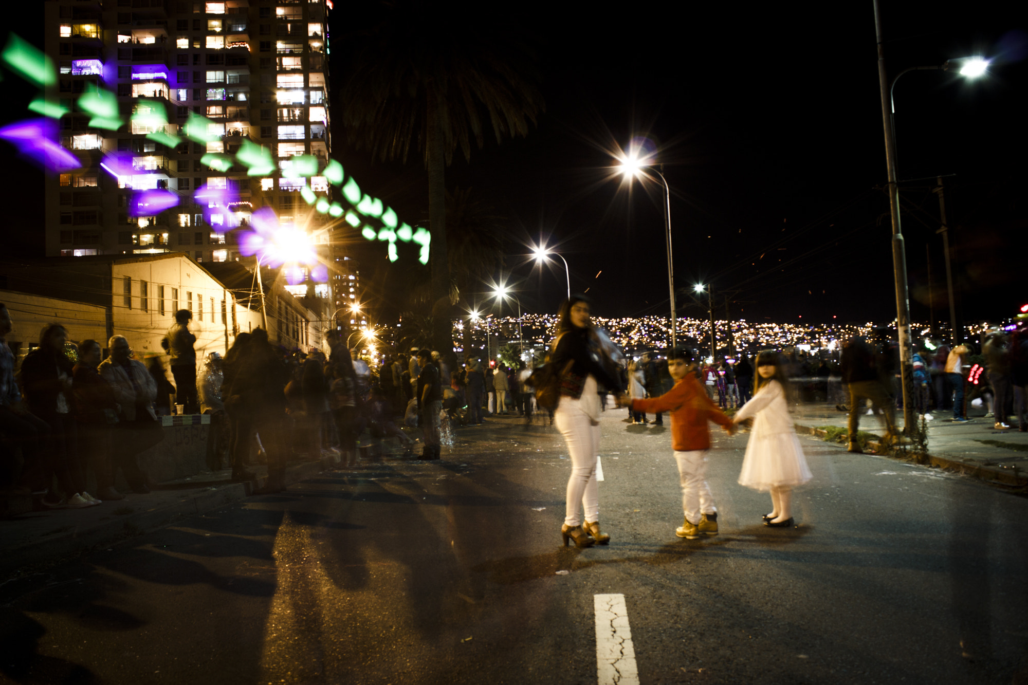 Canon EOS 600D (Rebel EOS T3i / EOS Kiss X5) sample photo. New year’s eve celebrations in valparaiso photography