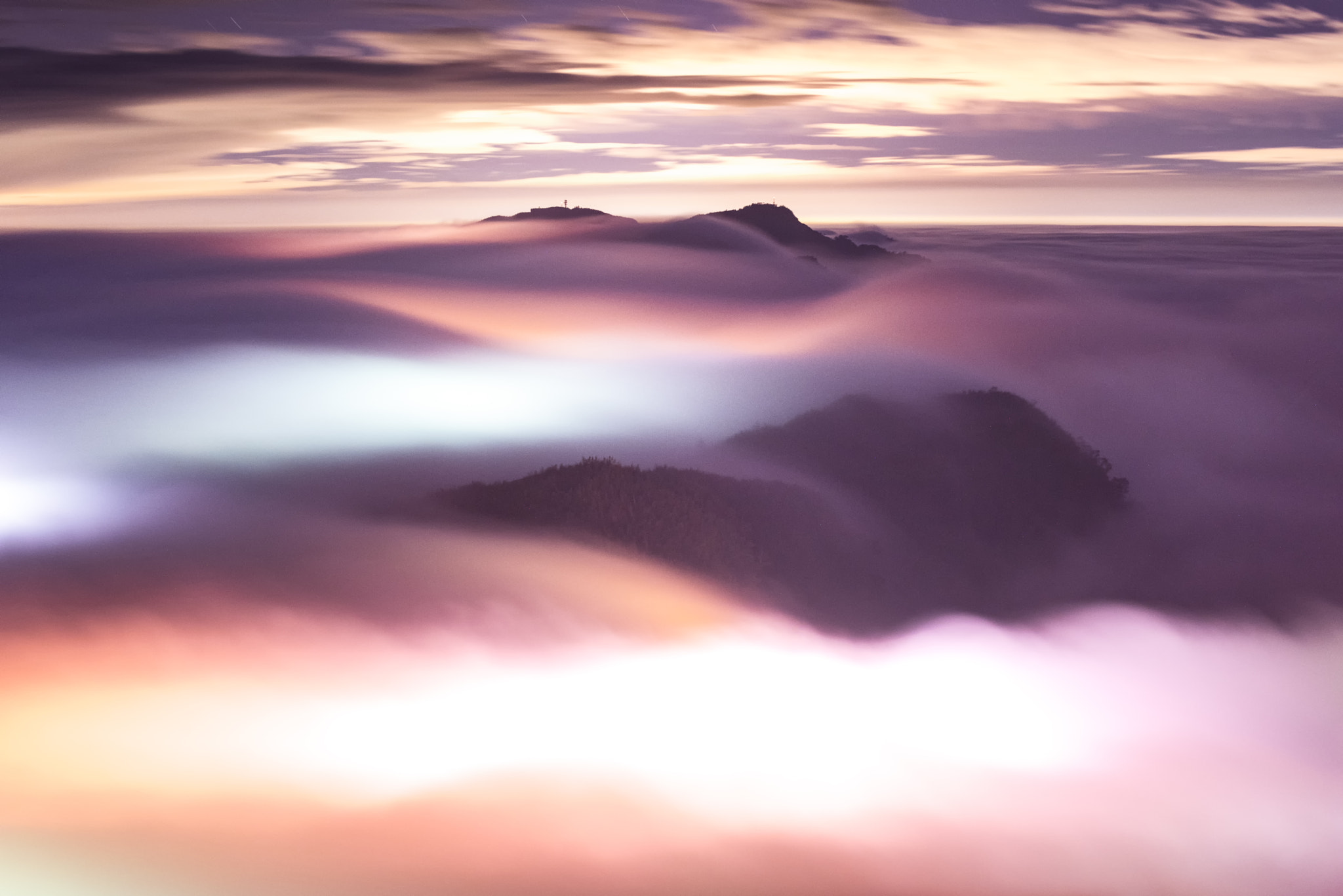 Nikon D810 sample photo. Cloud stream photography