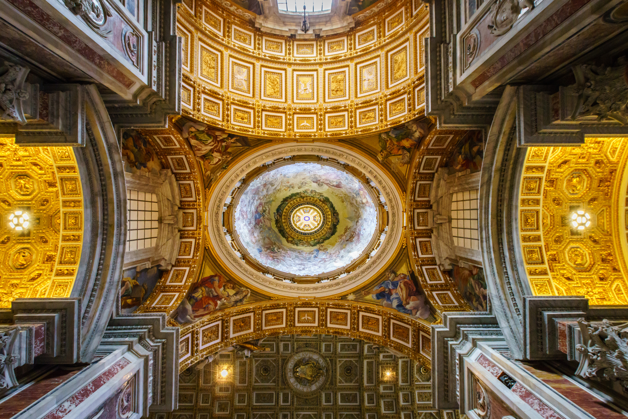 Sony a7R II + Canon EF 16-35mm F2.8L II USM sample photo. St. peter's basilica photography