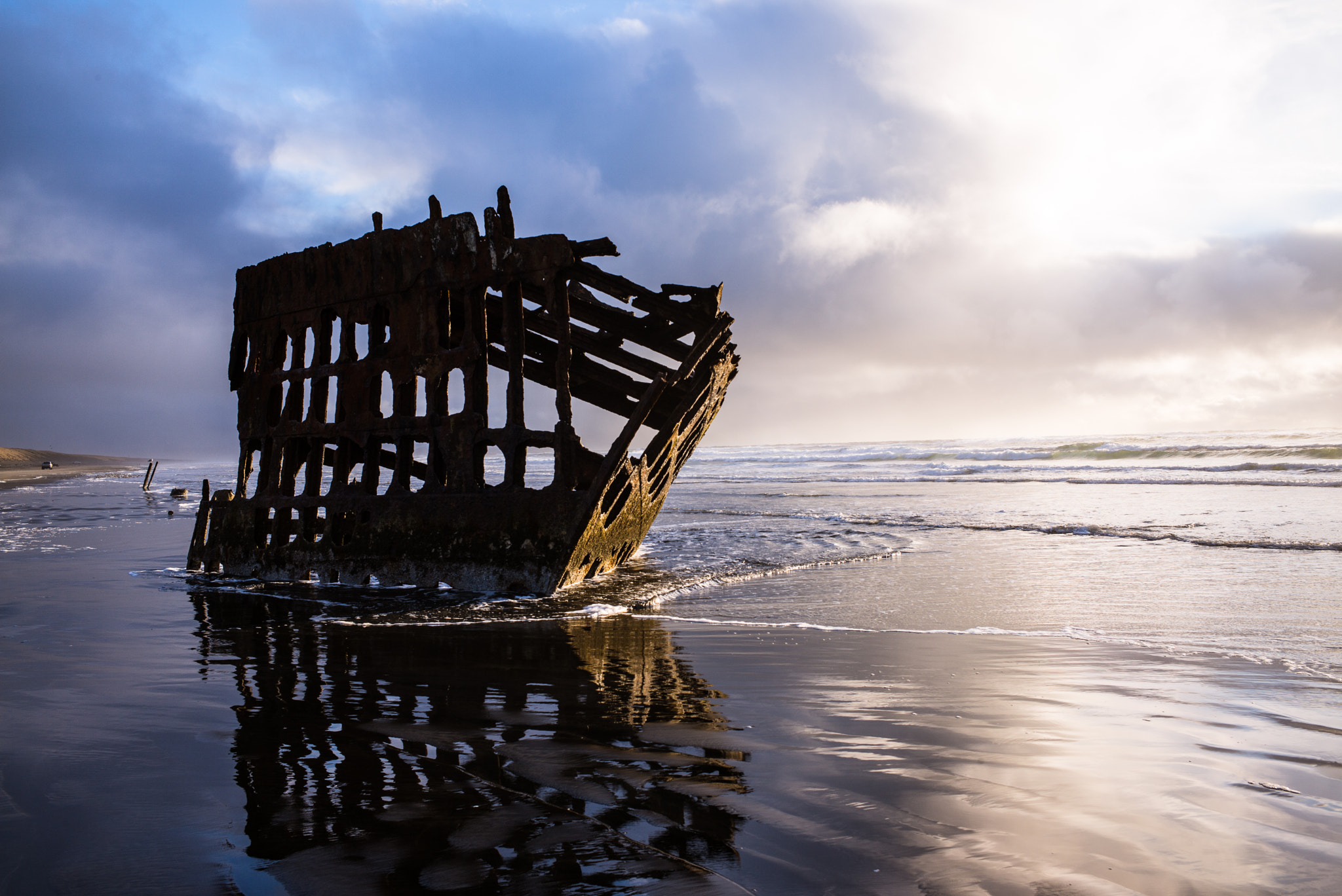 Summicron-M 1:2/35 ASPH. sample photo. Peter iredale shipwreck photography