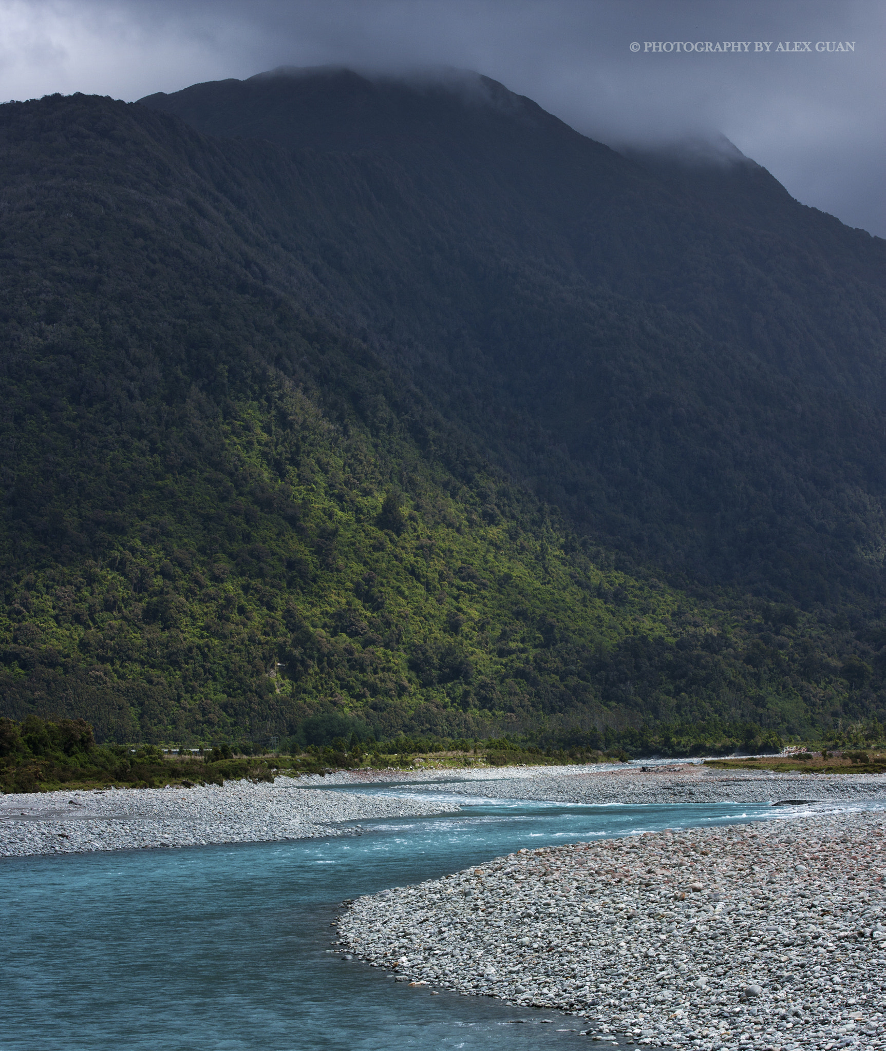 Canon EOS 40D sample photo. Whataroa river photography