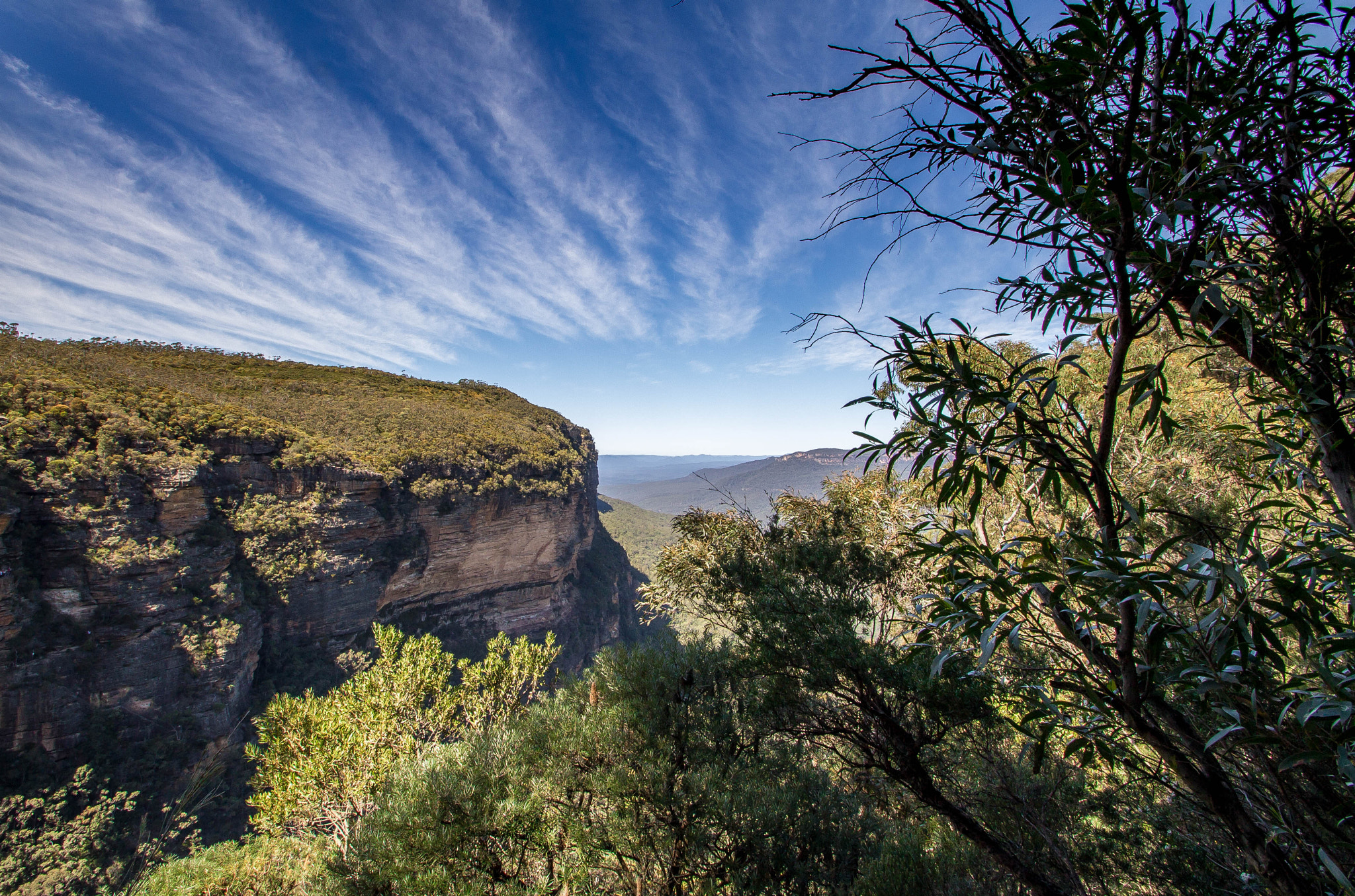 Sigma 10-20mm F3.5 EX DC HSM sample photo. Wentworth falls photography