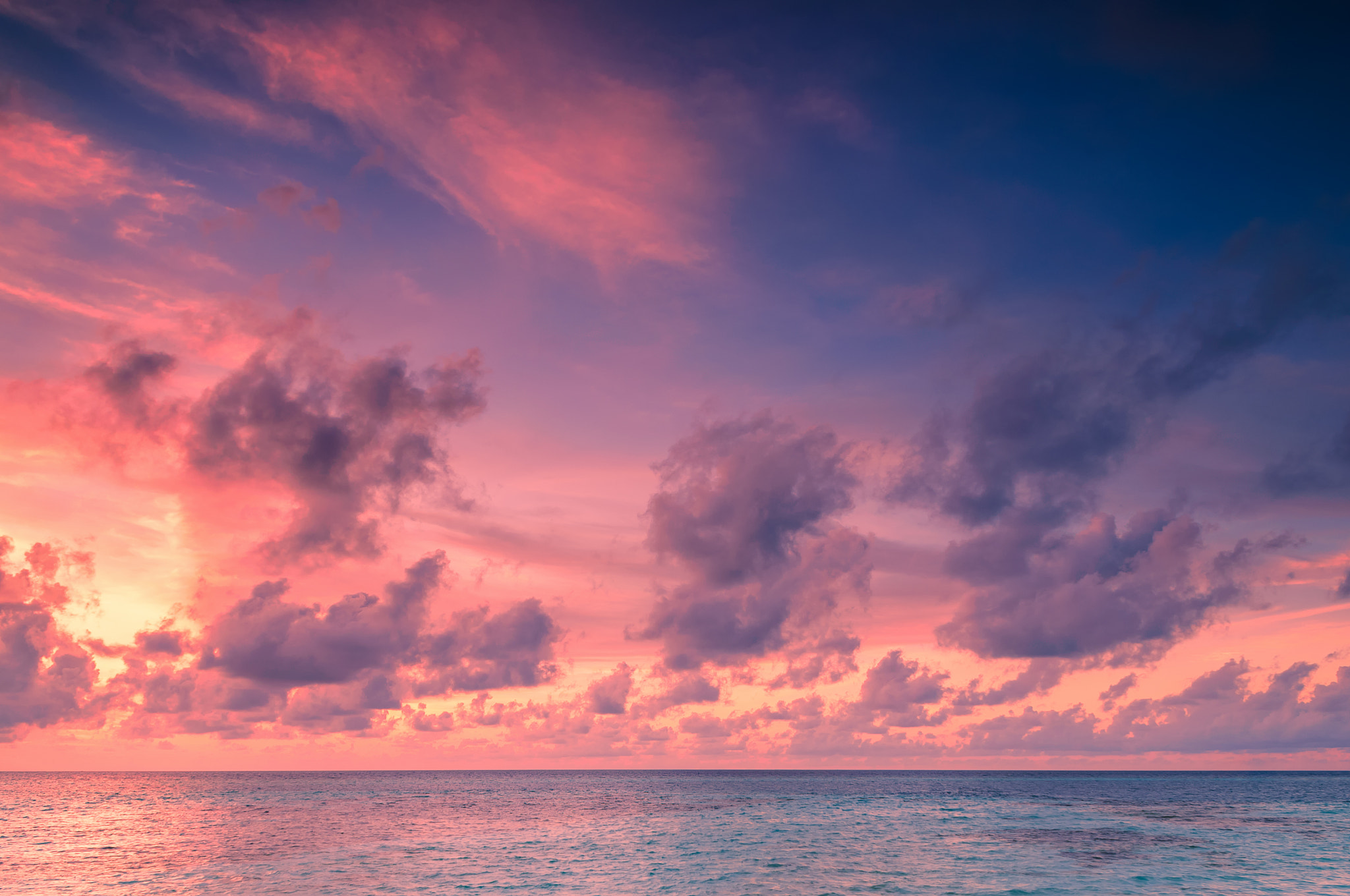 Nikon D300 sample photo. Beautiful sunset in maldives photography