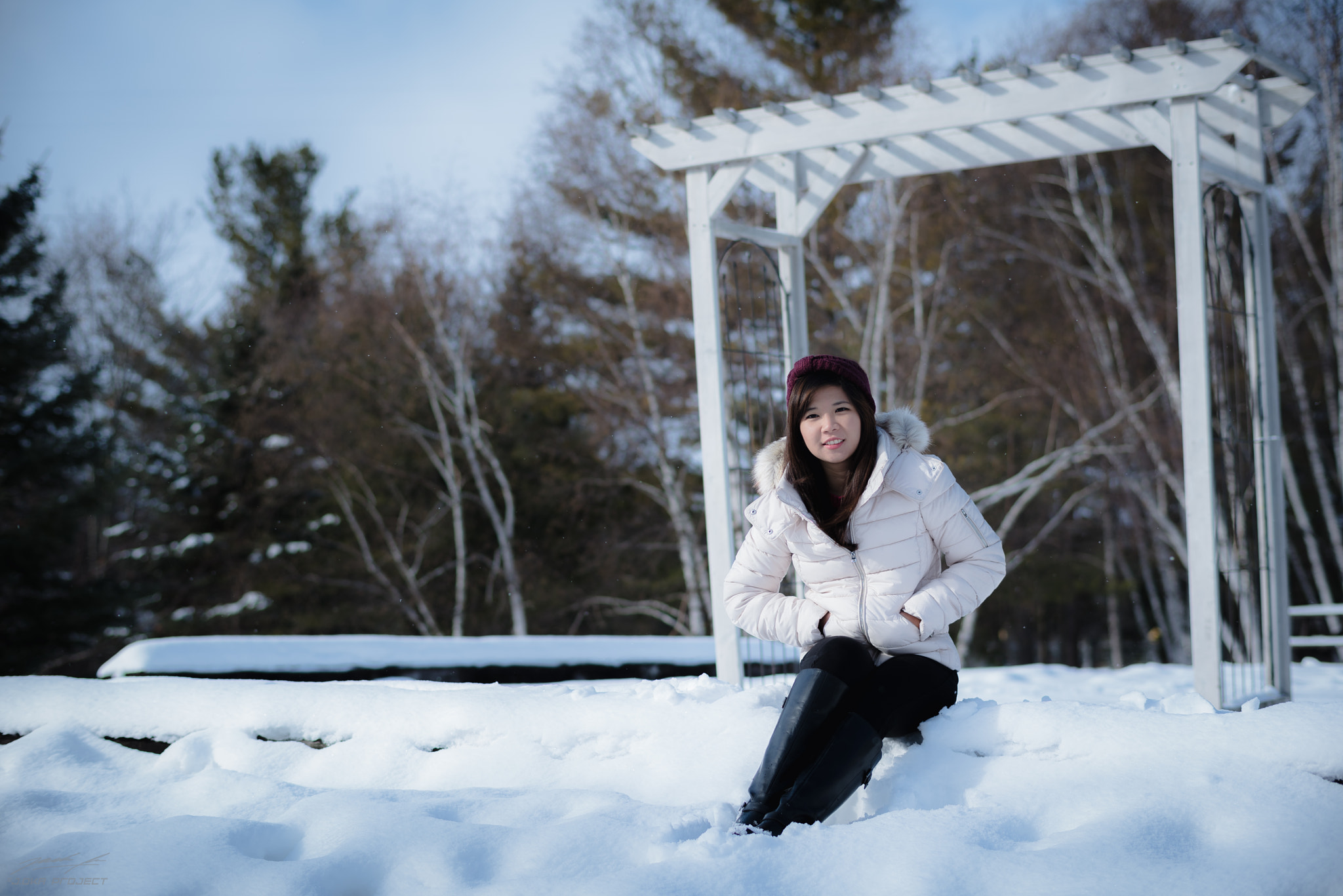 Pentax K-1 sample photo. Winter wonderland photo shoot (em) photography