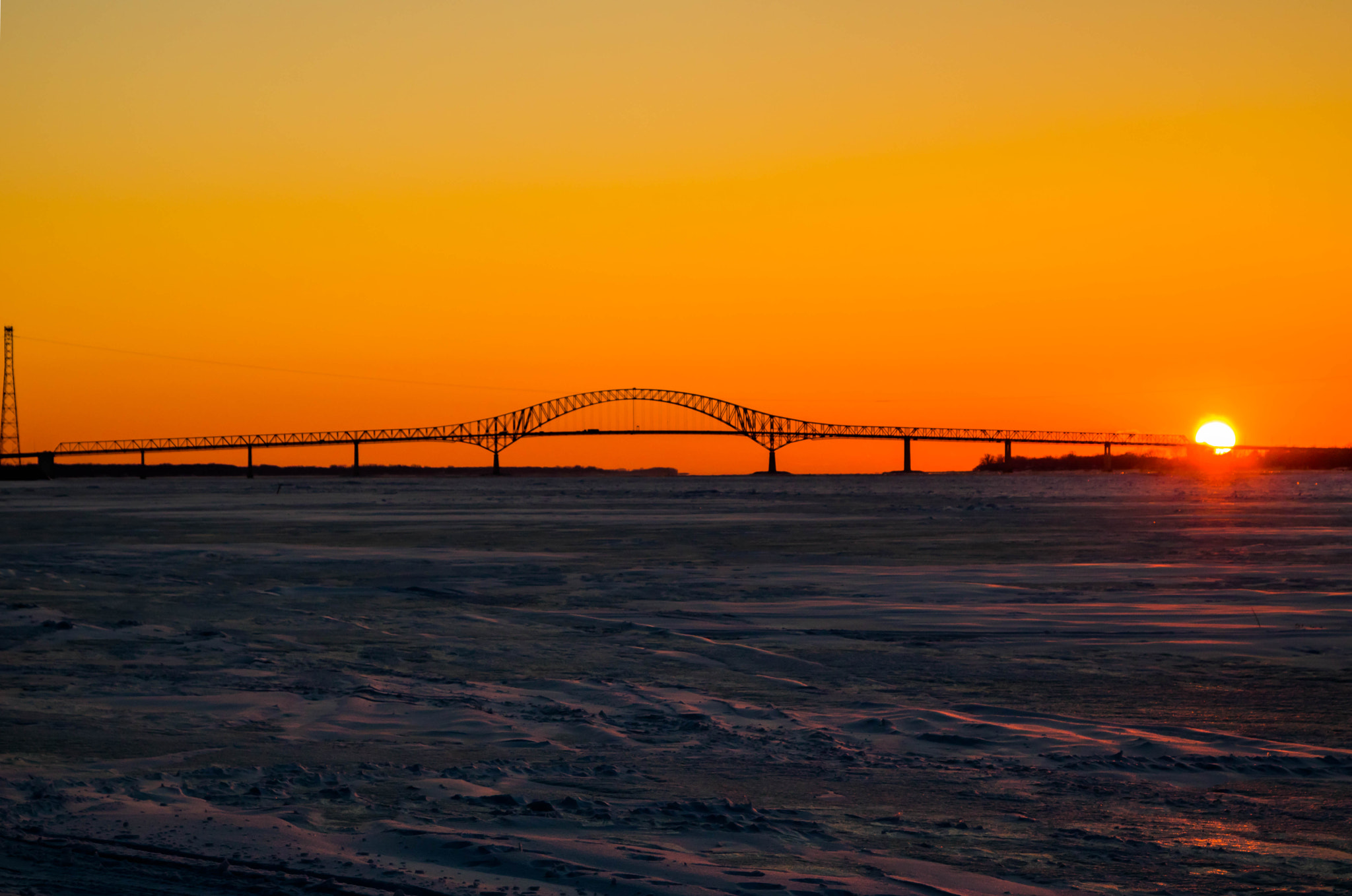 Canon EOS 750D (EOS Rebel T6i / EOS Kiss X8i) sample photo. Couché de soleil a troisrivieres photography