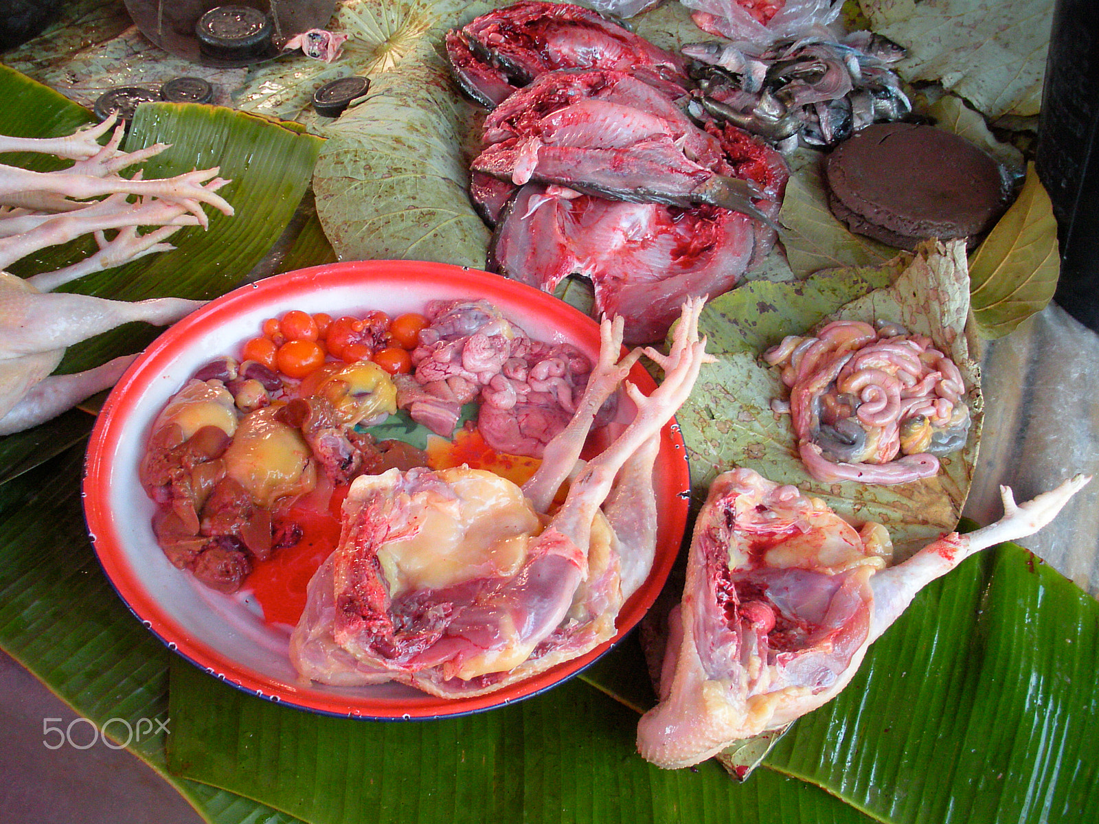 Nikon Coolpix S550 sample photo. Offal, burma photography