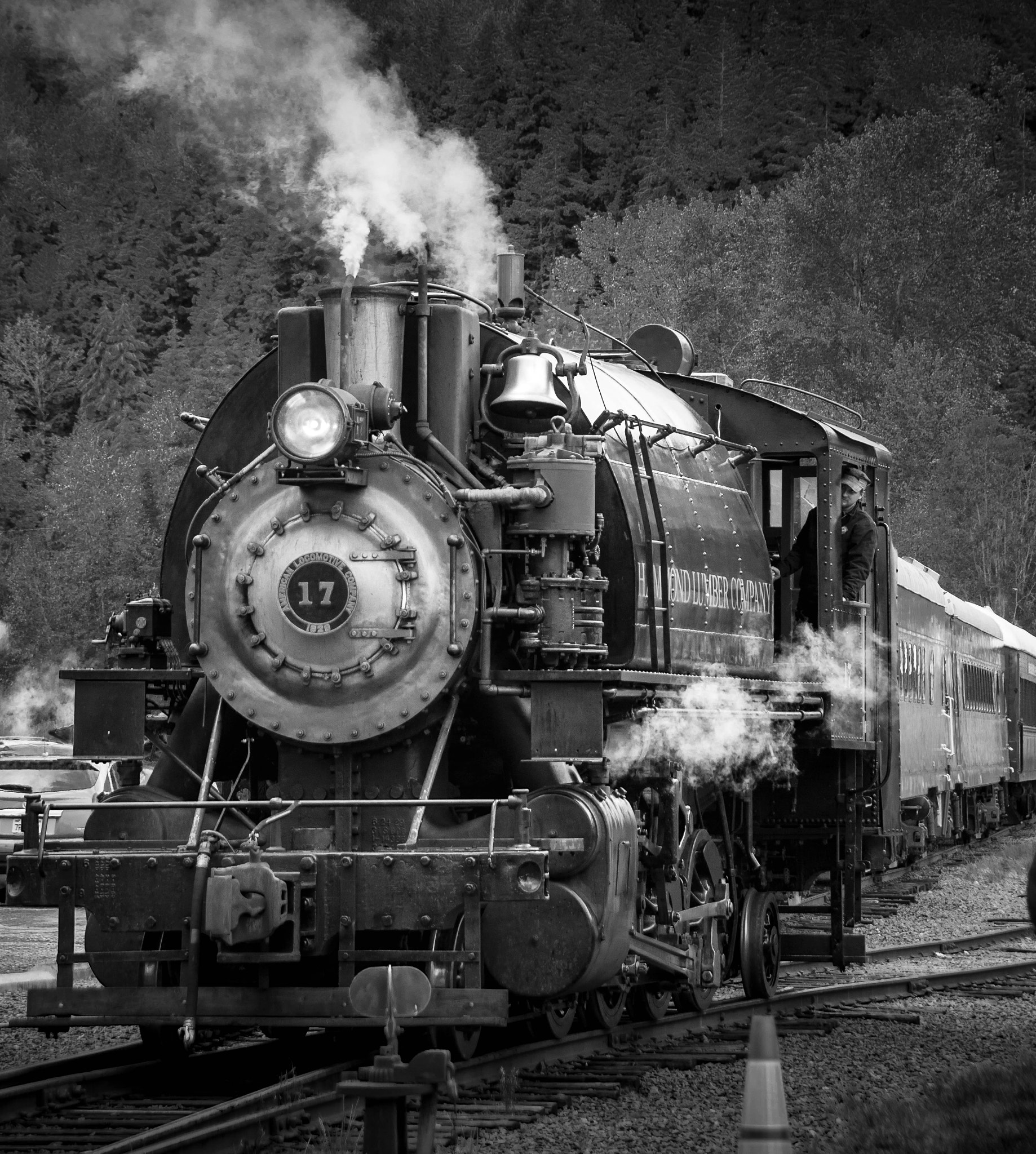 Sigma 18-250mm F3.5-6.3 DC Macro OS HSM sample photo. Mt rainier railroad experience photography