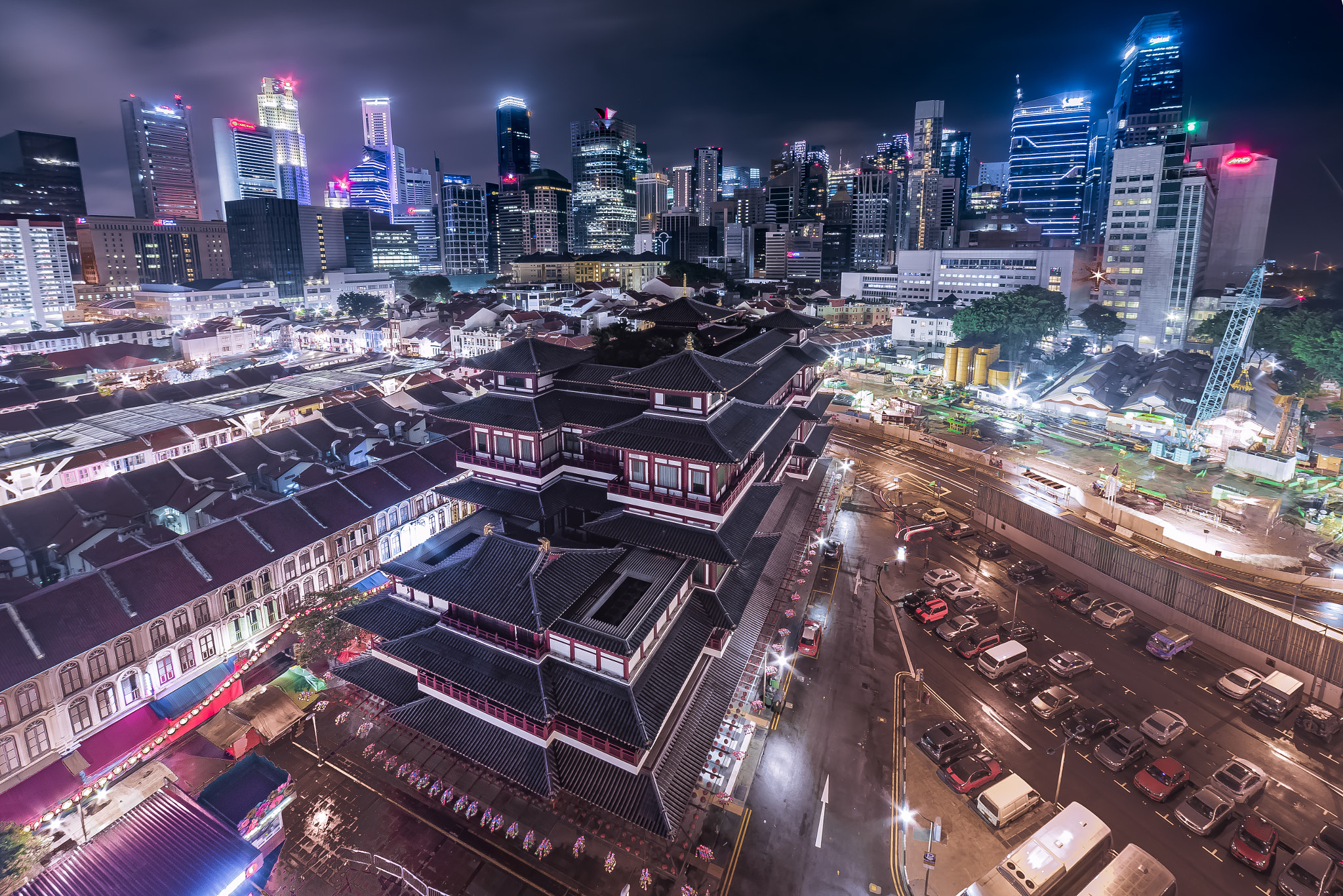 Sigma 12-24mm F4.5-5.6 EX DG Aspherical HSM sample photo. City temple photography