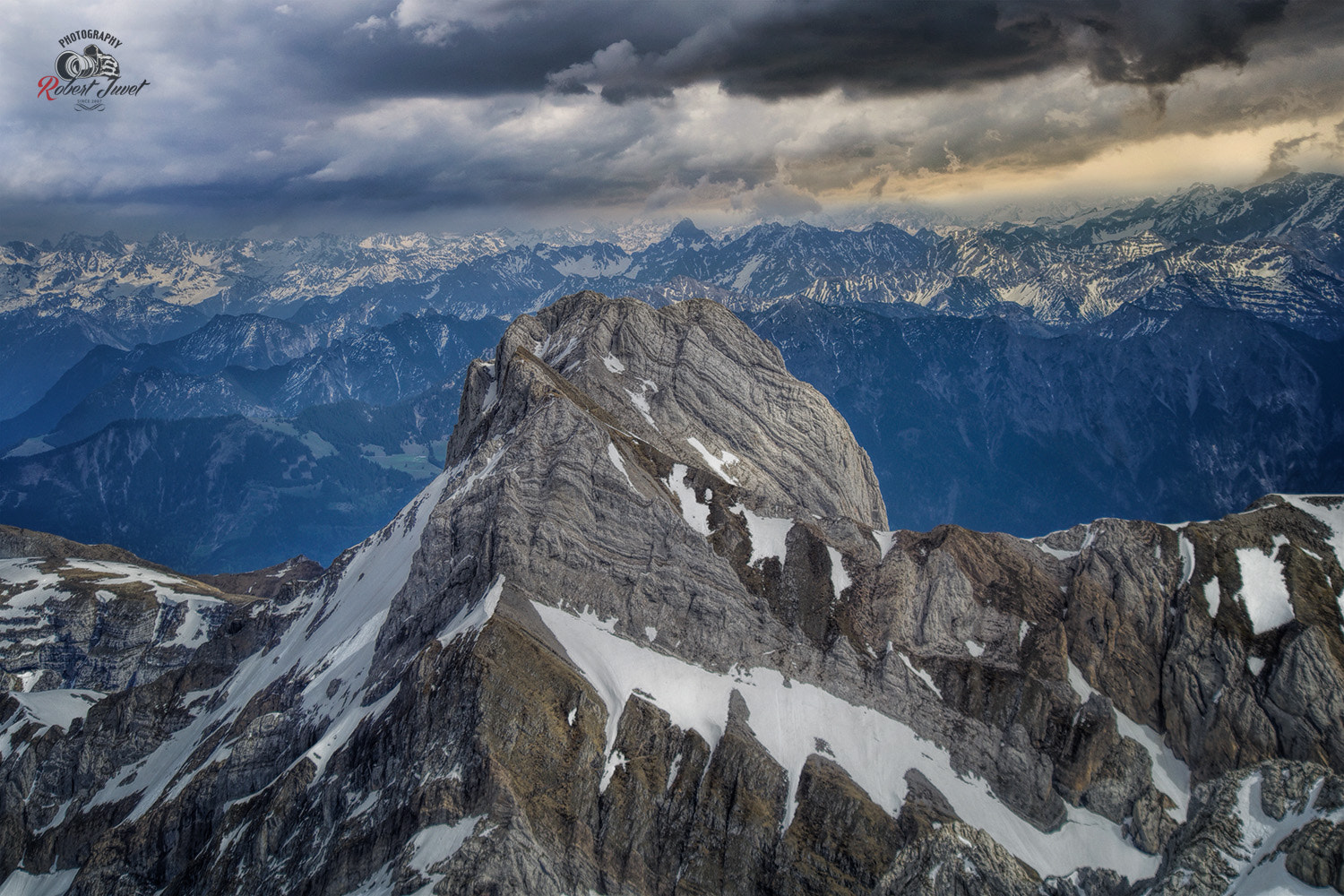 Pentax K-5 sample photo. Blick vom säntis photography