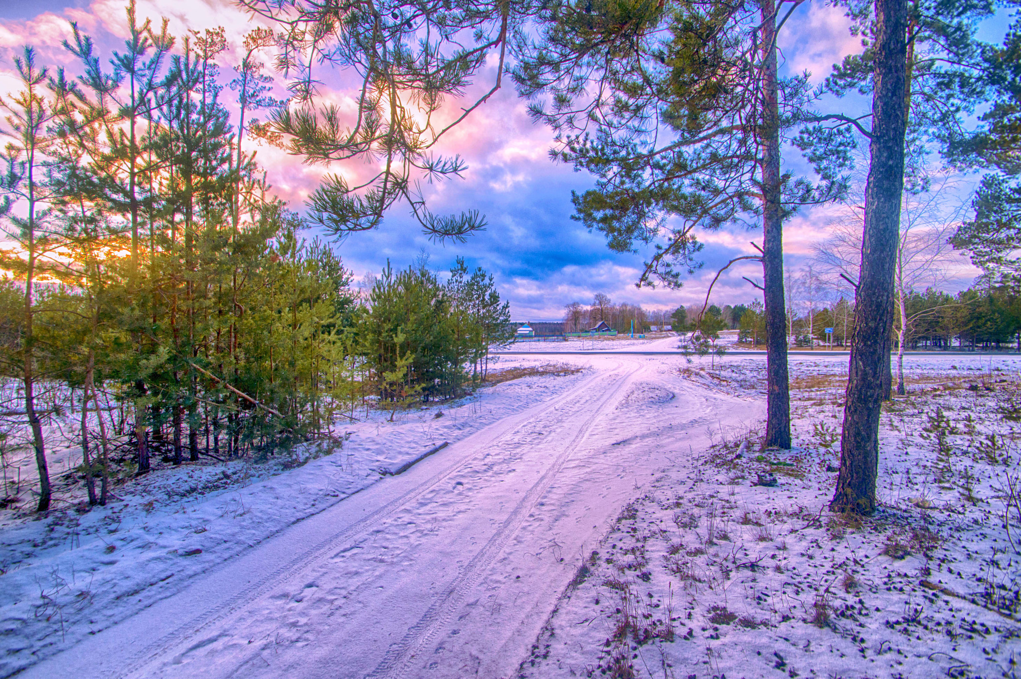 Nikon D3200 sample photo. Холодный путь photography