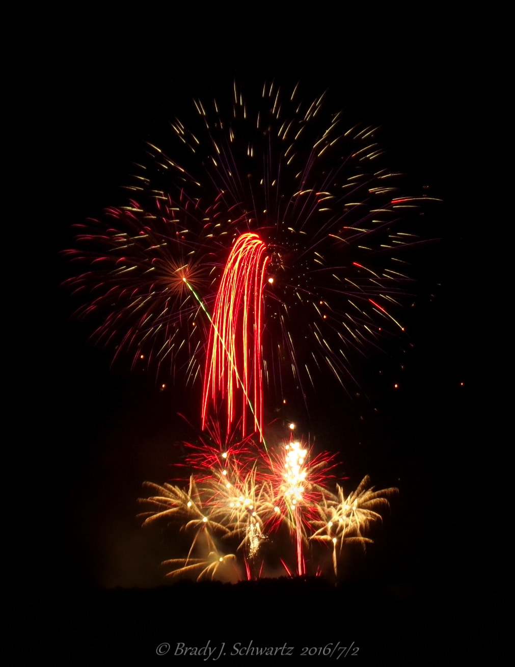 Kodak PIXPRO AZ251 sample photo. Fireworks photography