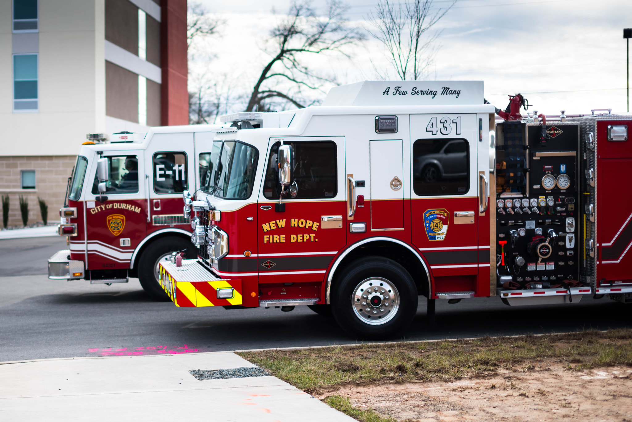 Pentax K-1 sample photo. Fire trucks photography