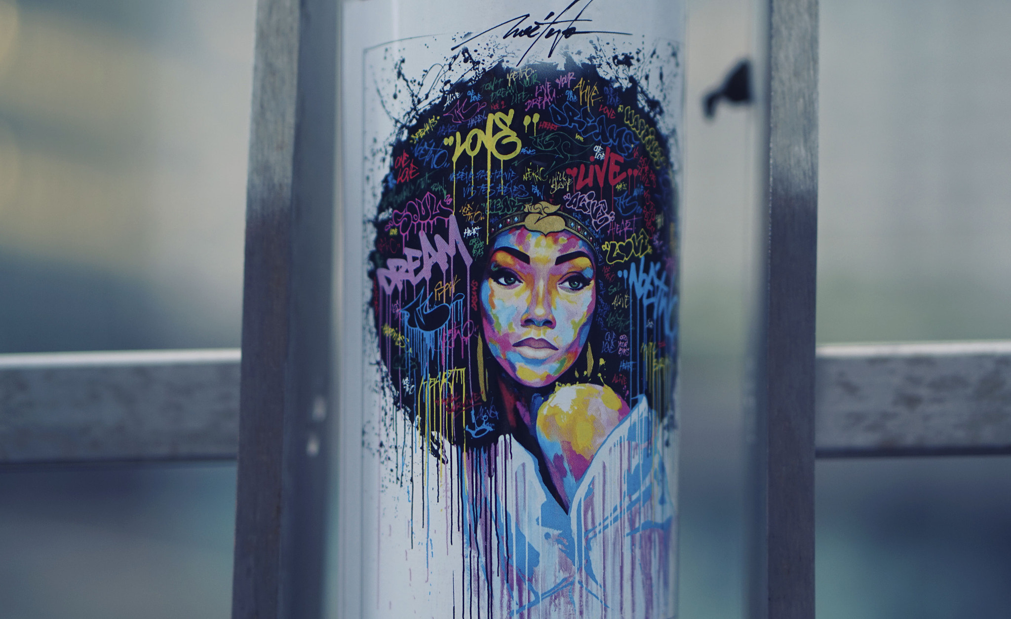 Sony Alpha a5000 (ILCE 5000) + E 50mm F1.8 OSS sample photo. Street art photography