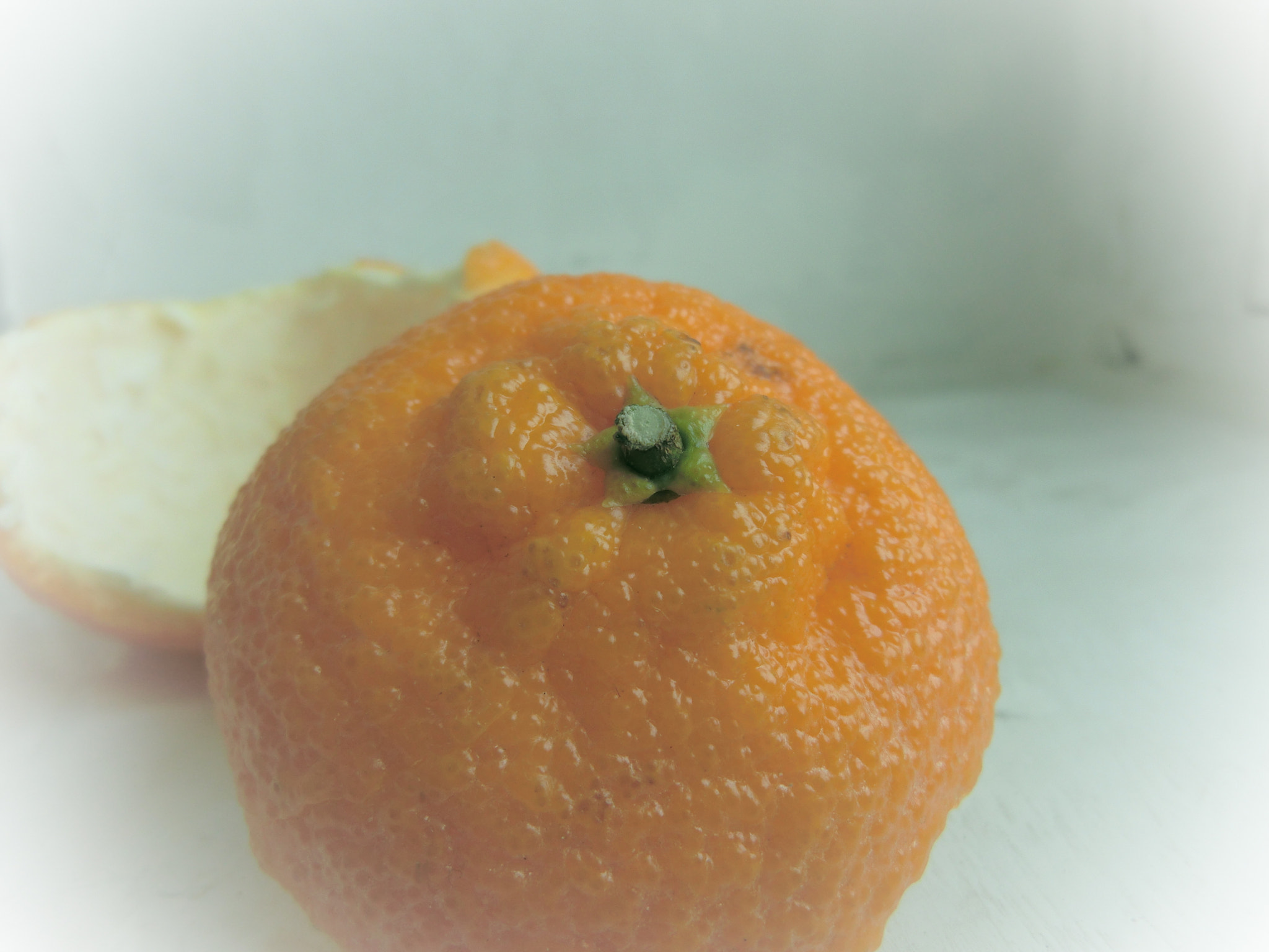CASIO EX-ZR300 sample photo. Fruit mandarin photography