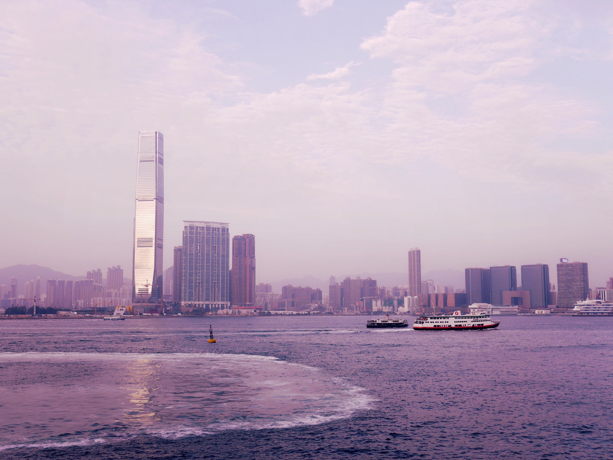 NO-ACCESSORY sample photo. Blue hour of macau terminal hongkong photography