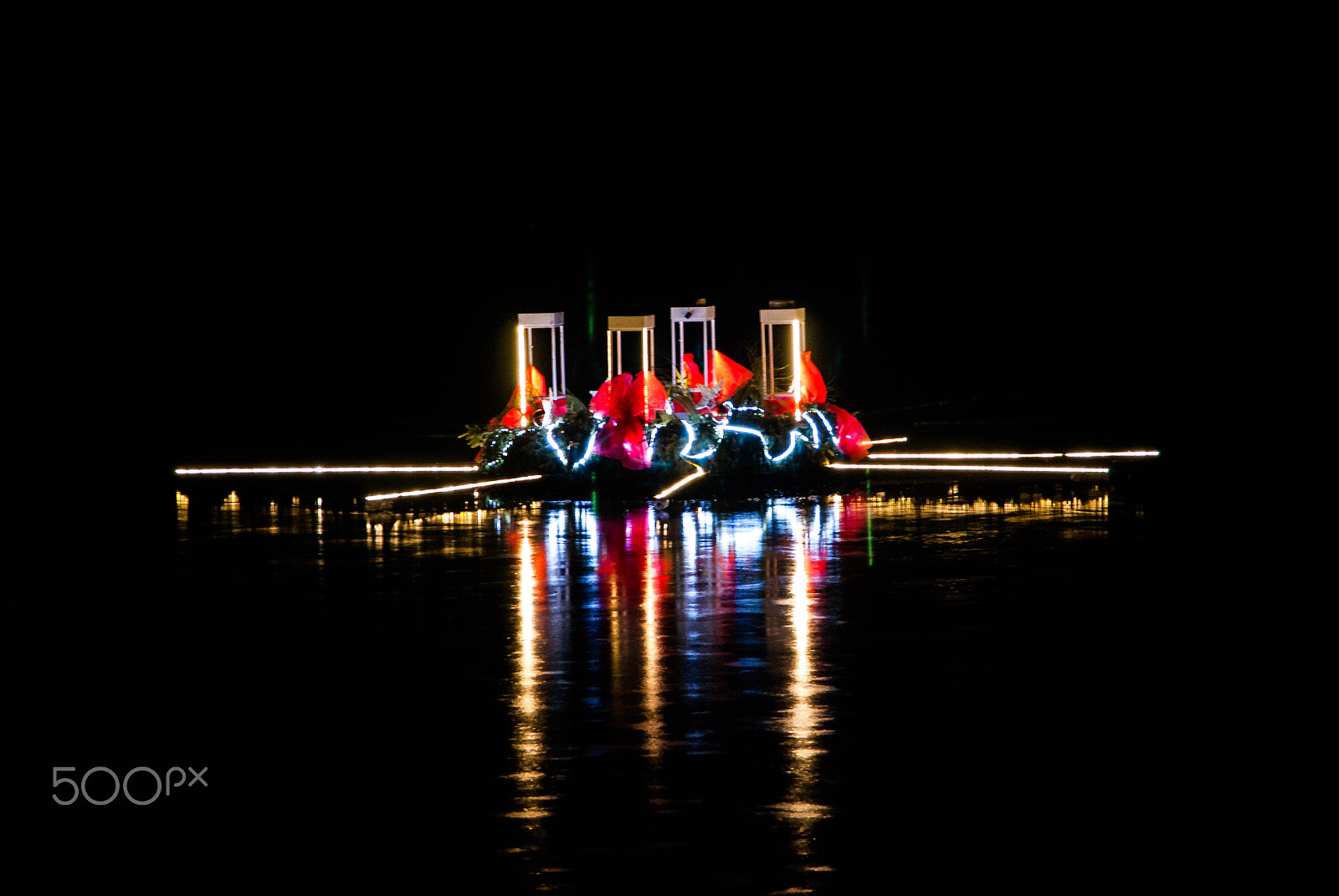 Nikon D80 sample photo. Light in the night photography
