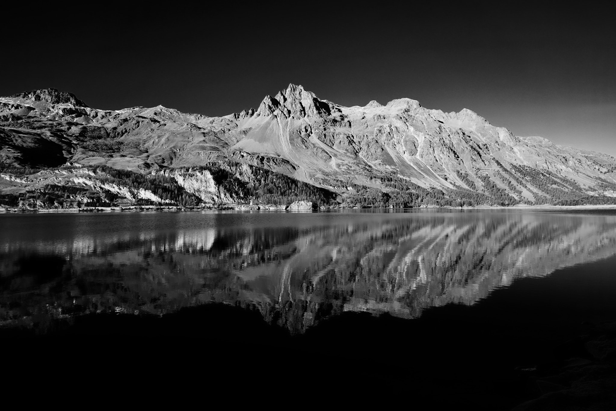 Sony a7R II + Sony E 10-18mm F4 OSS sample photo. Swiss mountain and lake photography