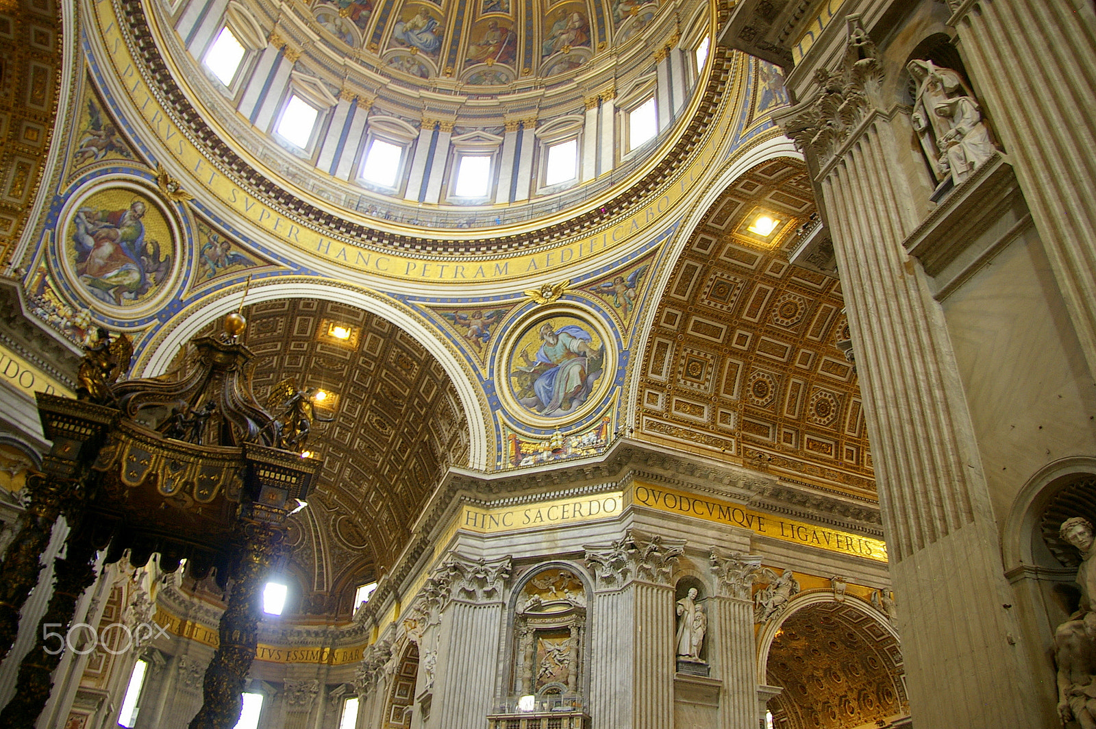 Pentax *ist DS sample photo. St. peters dome. vatican. photography
