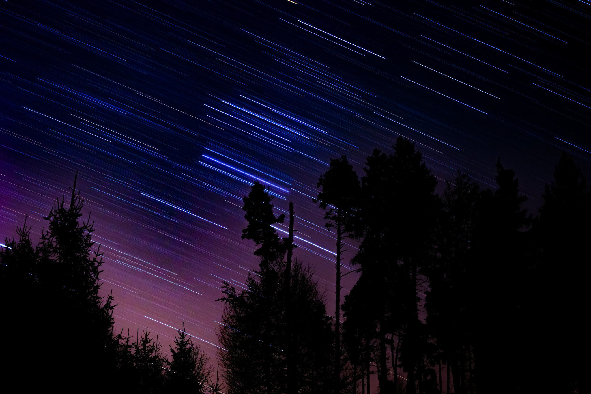 Sony a6300 + 30mm F1.4 DC DN | Contemporary 016 sample photo. Earth rotation in 30 minutes photography