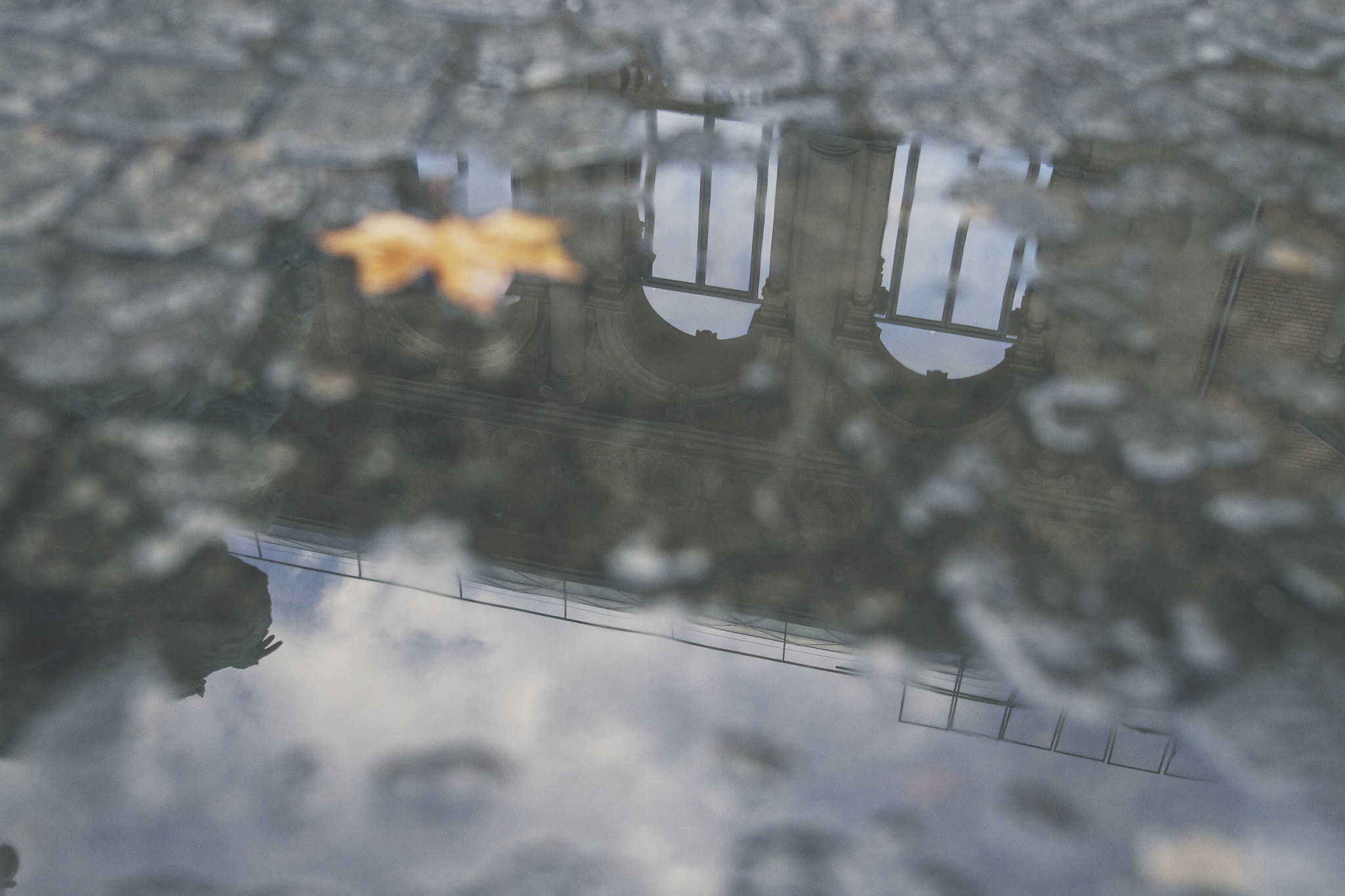 Canon EOS 7D + Sigma 24mm F1.4 DG HSM Art sample photo. K20 puddle reflections photography