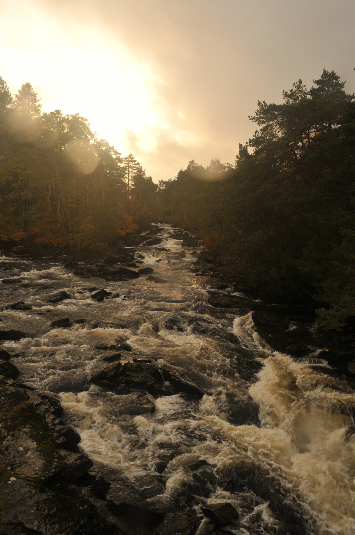 Nikon D300S sample photo. Dochart falls photography