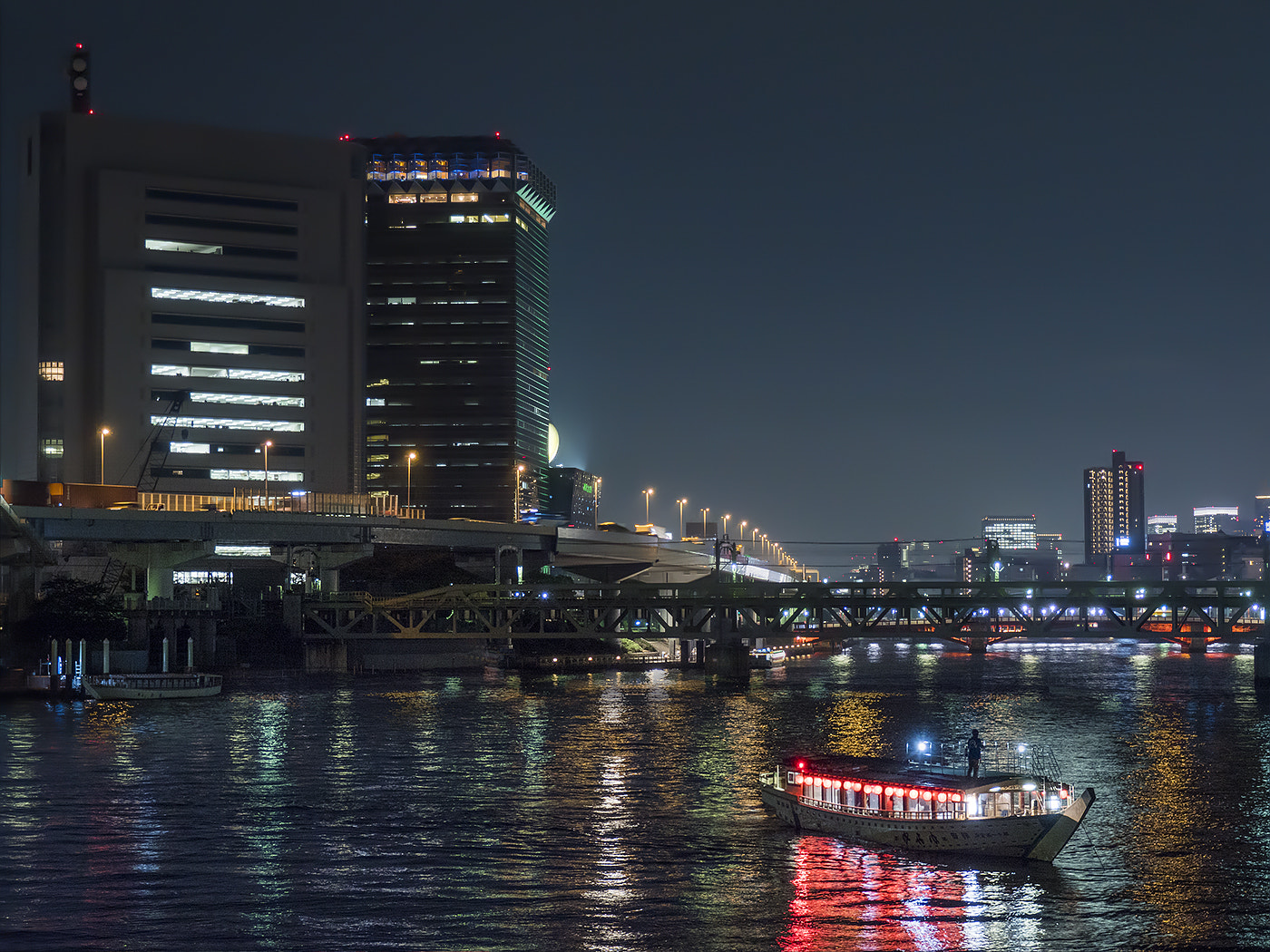 Olympus PEN-F sample photo. Sumida river photography