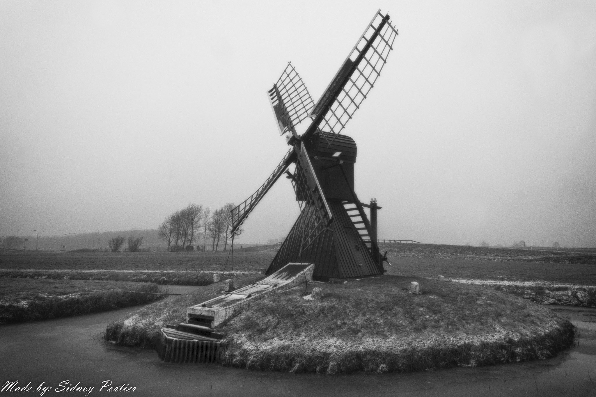 Samsung NX3300 sample photo. Windmill photography