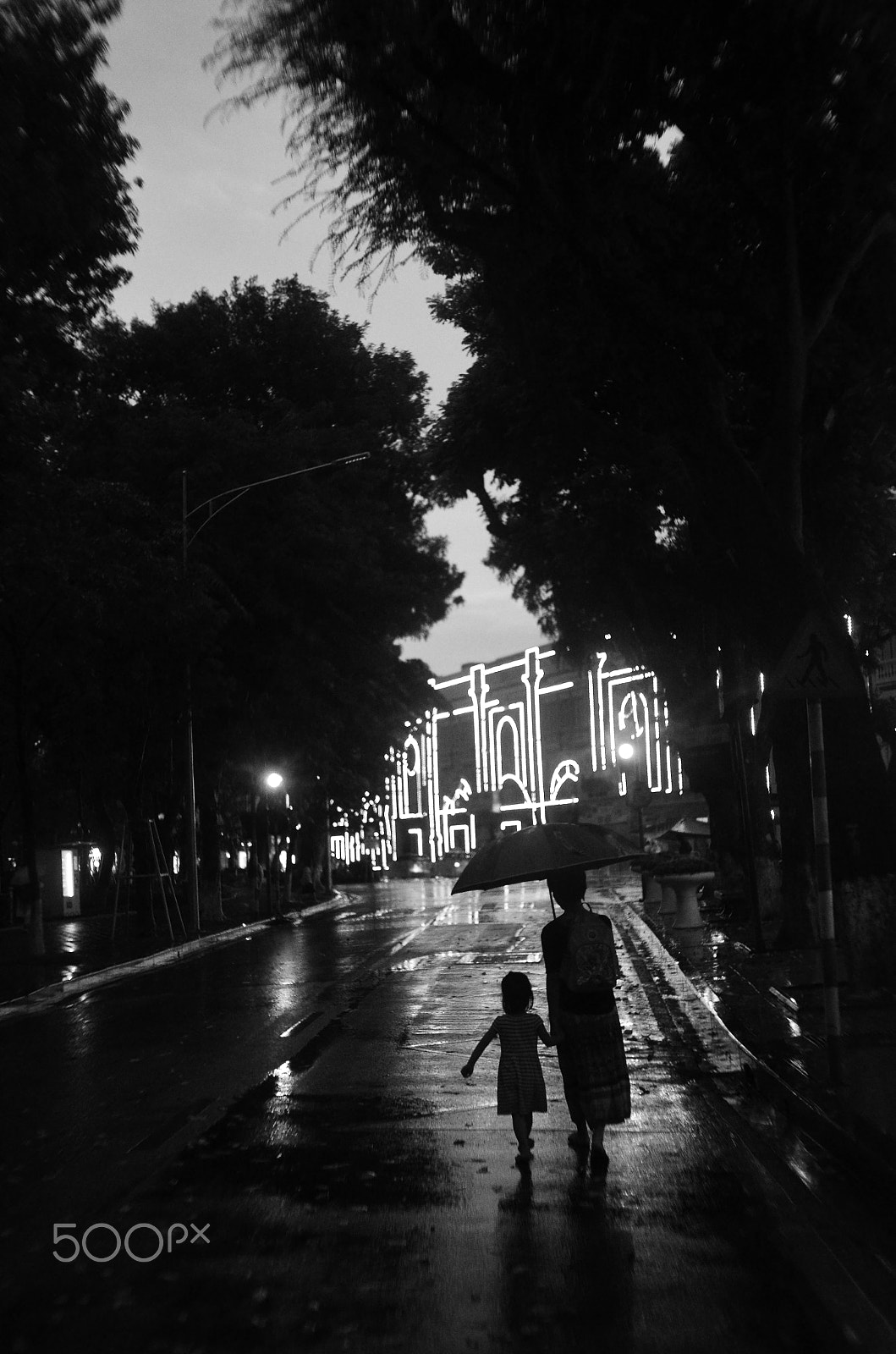 Manual Lens No CPU sample photo. On the road photography