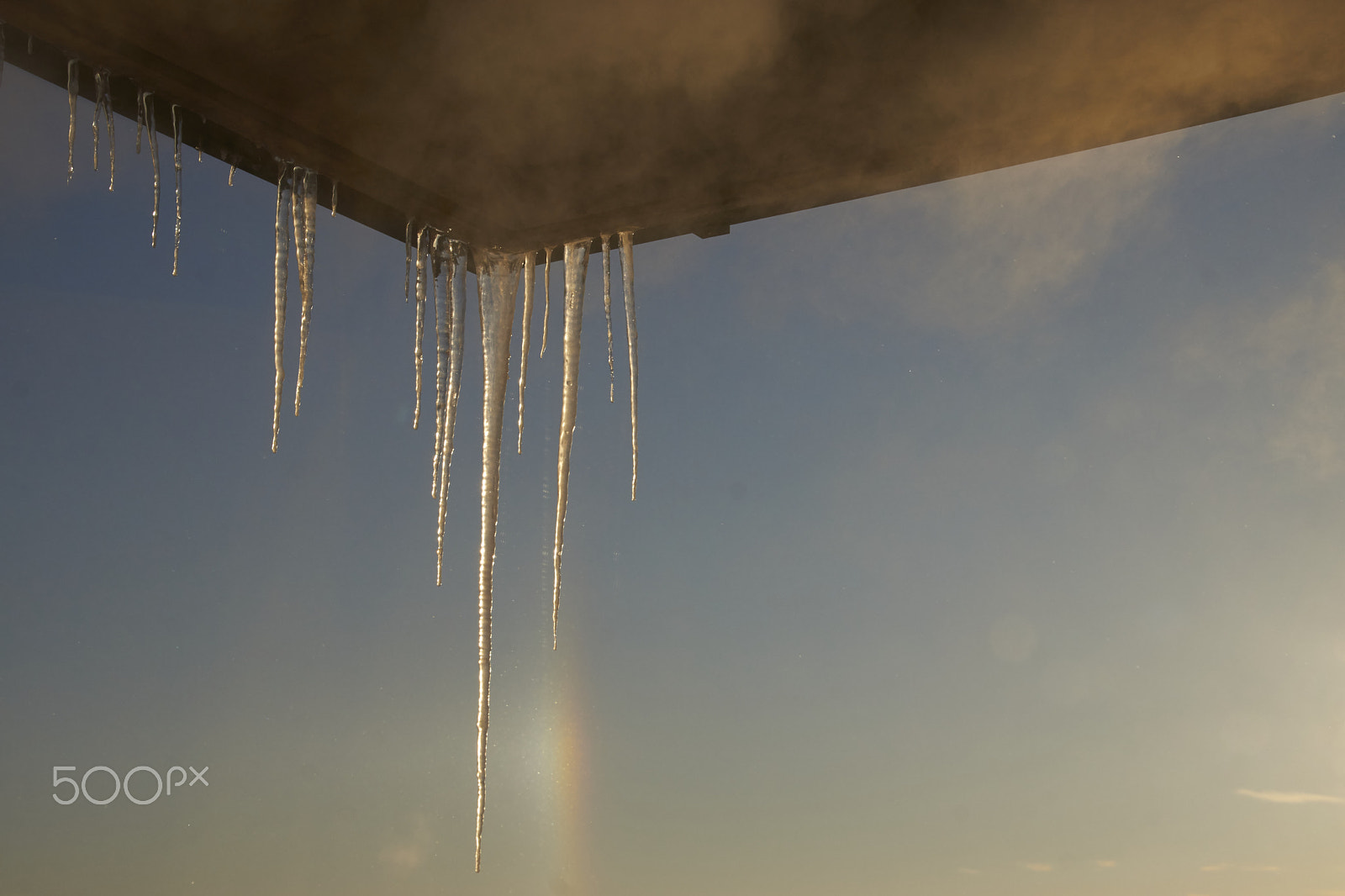 Sony SLT-A65 (SLT-A65V) + DT 18-270mm F3.5-6.3 SSM sample photo. Ice - glace photography