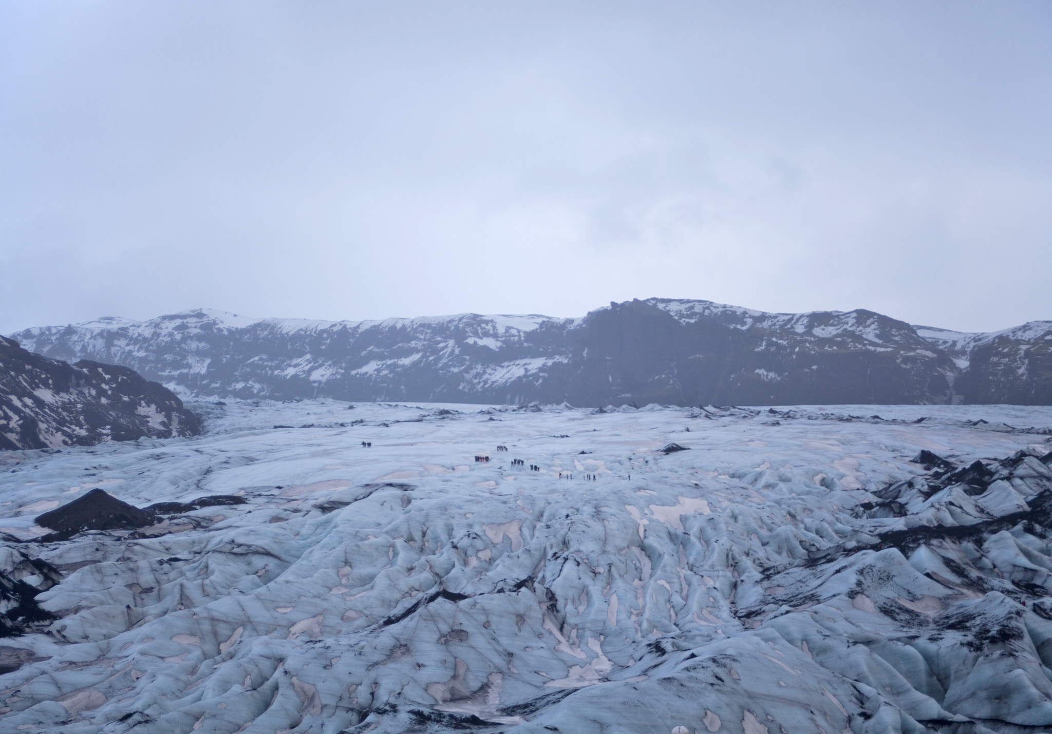 Canon EF 28-80mm f/3.5-5.6 USM IV sample photo. Glacial walk photography