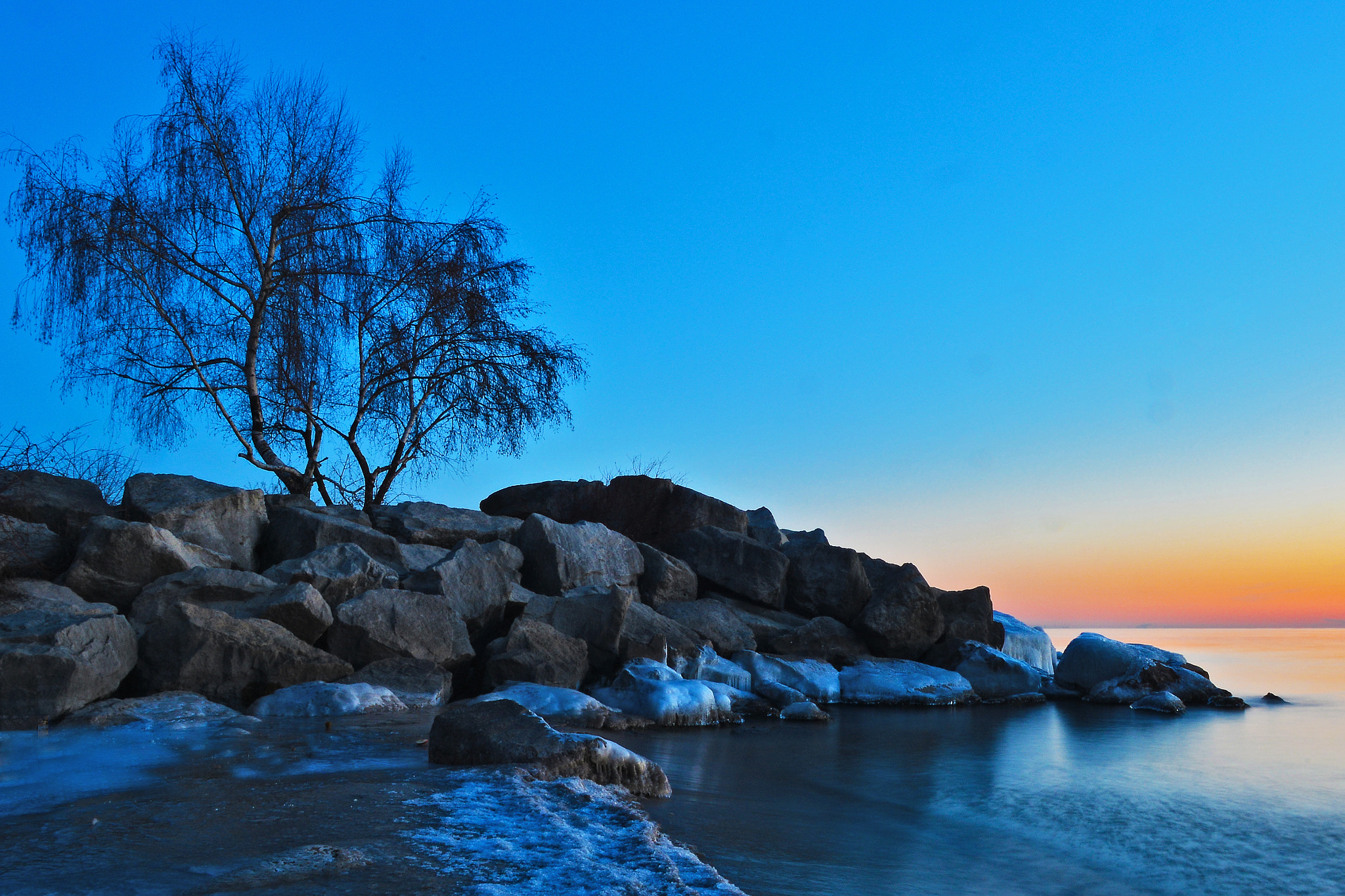 Nikon D800 sample photo. Blue morning photography