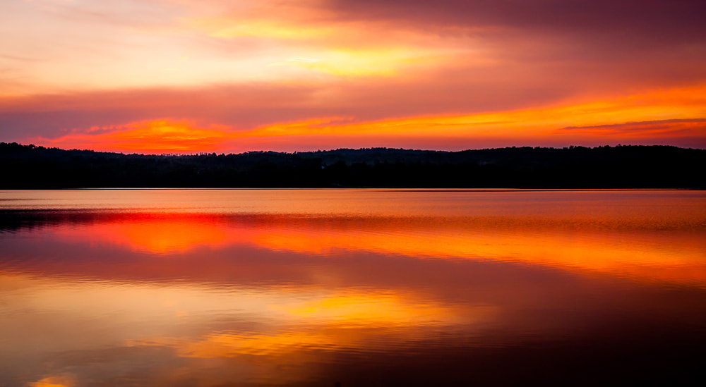 Canon EOS 40D sample photo. Sunset photography