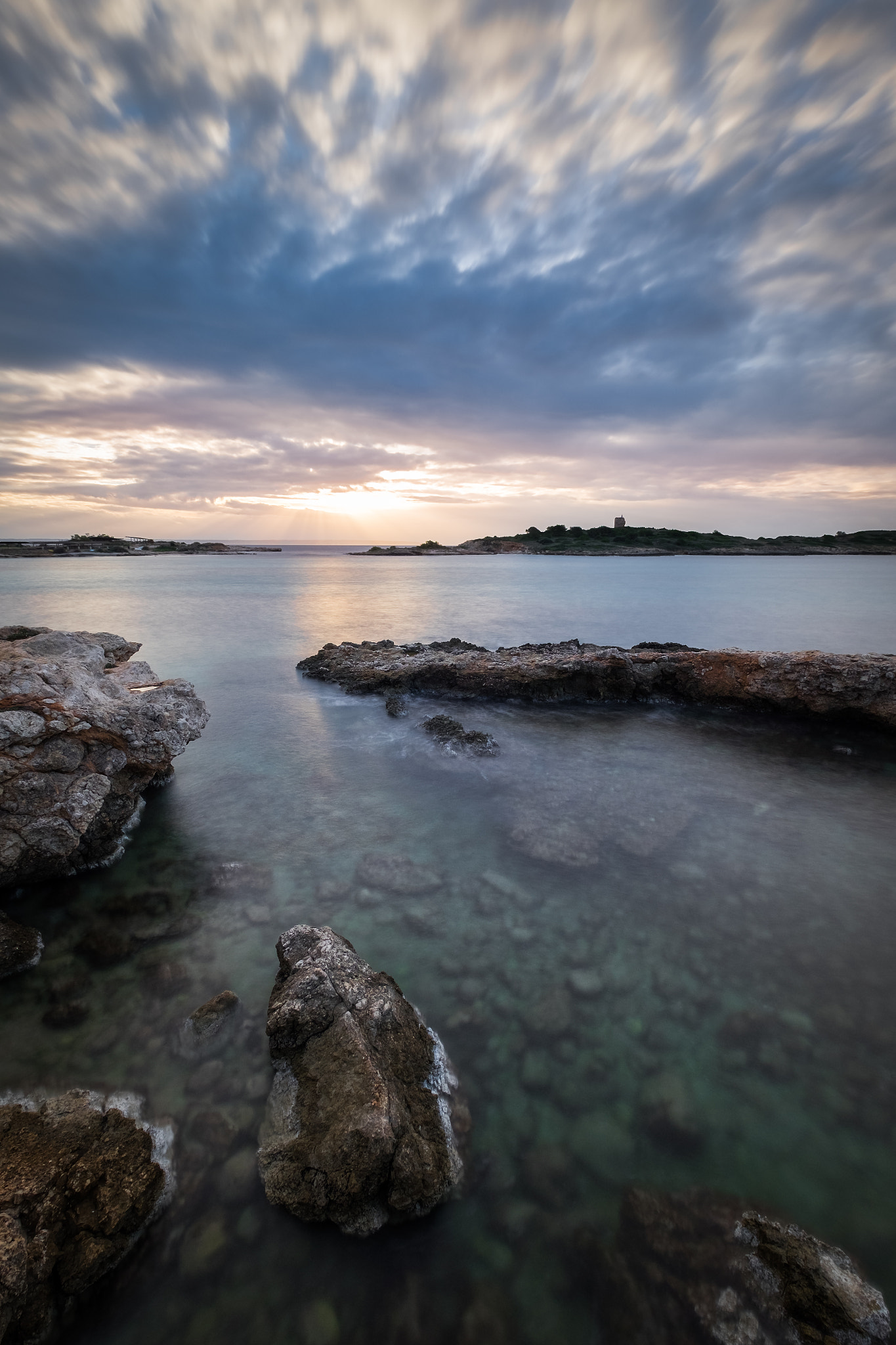 Fujifilm X-E2 + Fujifilm XF 10-24mm F4 R OIS sample photo. Mediterranean sunrise (mallorca) photography