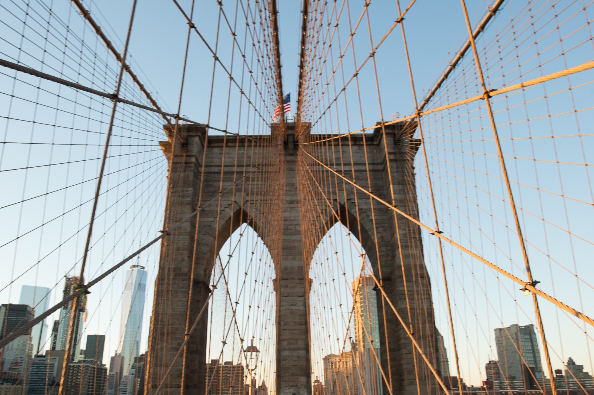 Nikon D700 + Nikon AF-S Nikkor 24mm F1.4G ED sample photo. Brooklyn bridge photography