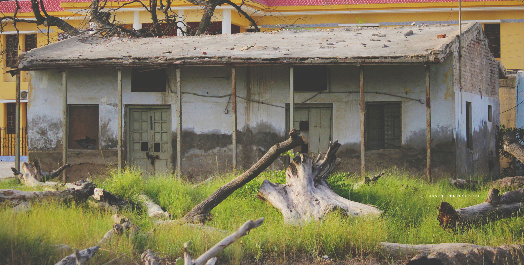 Canon EF-S 55-250mm F4-5.6 IS sample photo. The haunted house photography